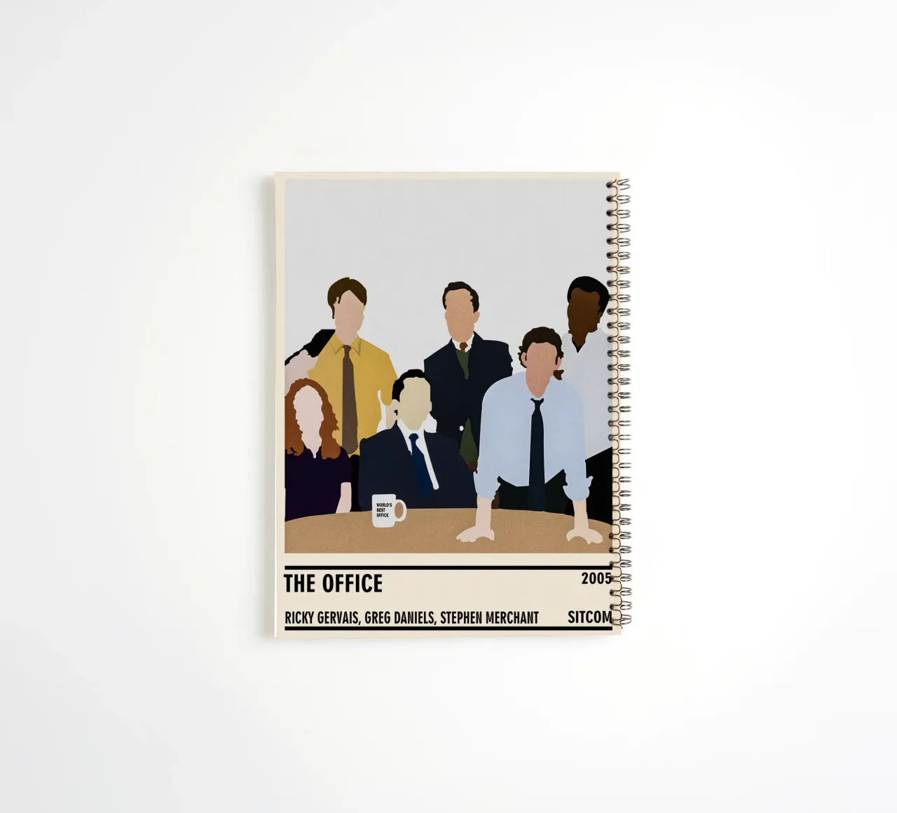 The Office spiral notebook by TheArtstudio
