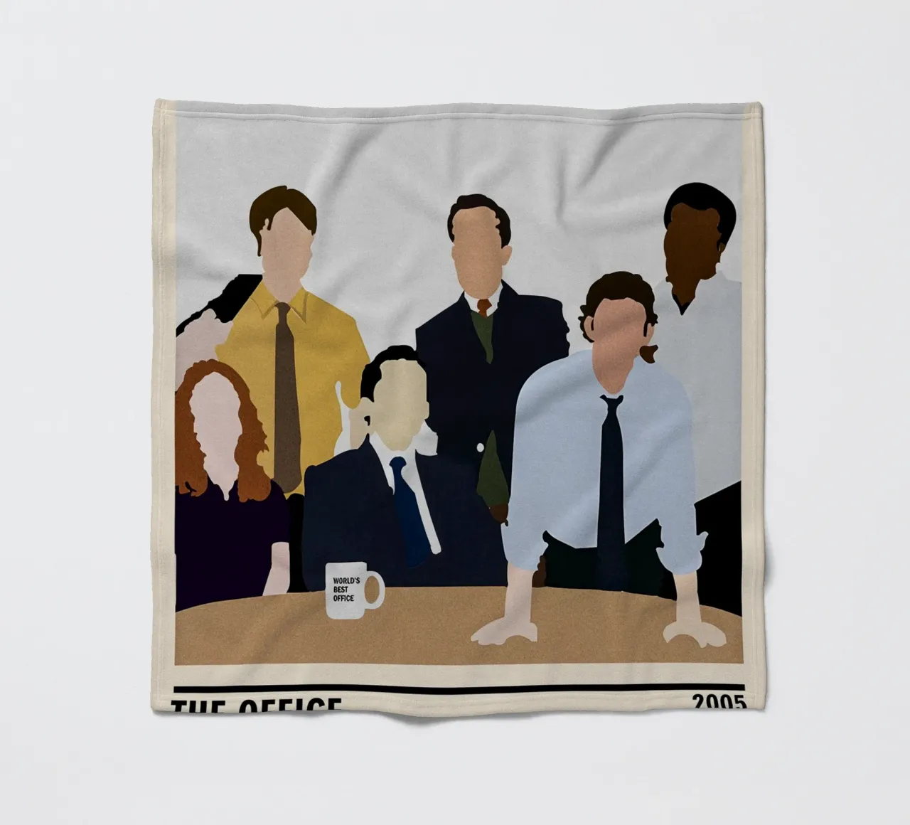 The Office fleece blanket by TheArtstudio