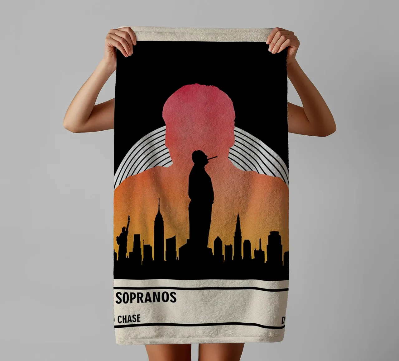 The Sopranos asciugamano da bagno da TheArtstudio