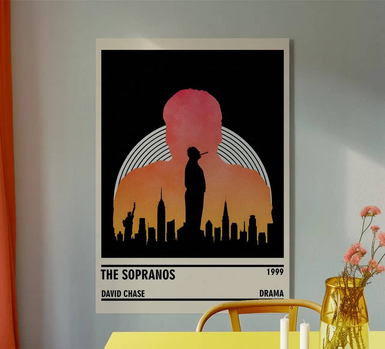 The Sopranos plexiglass da TheArtstudio