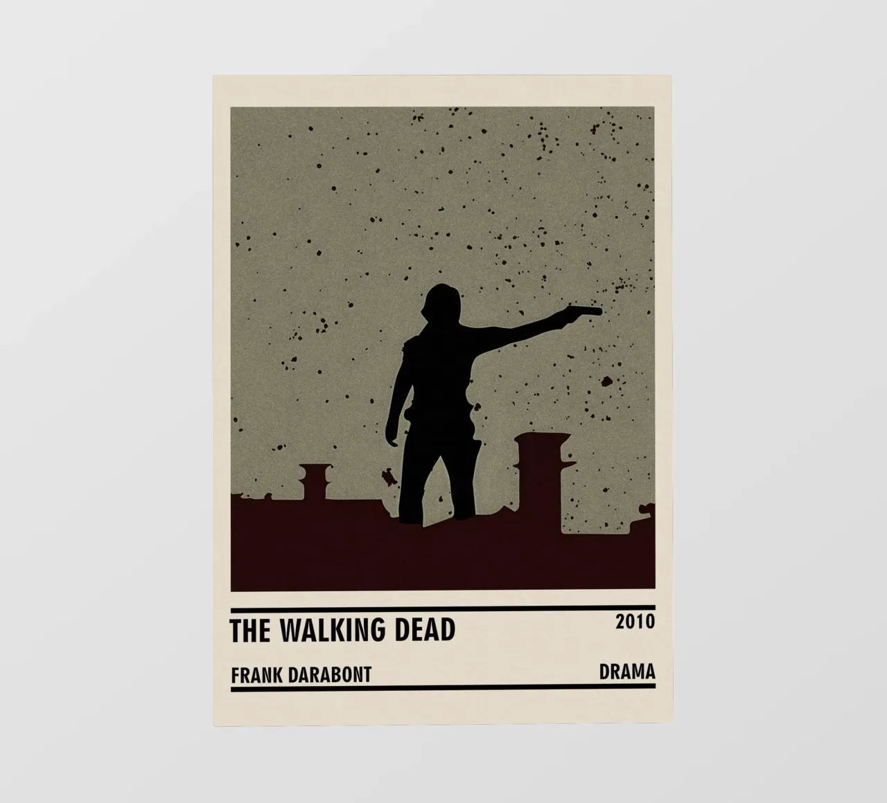 The Walking Dead pellicola backlit da TheArtstudio