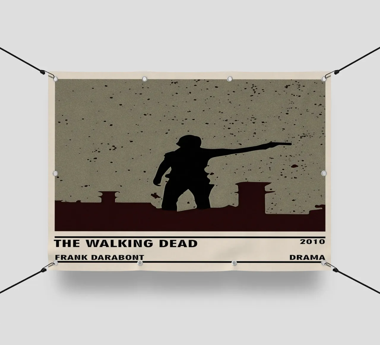 The Walking Dead telo in pvc da TheArtstudio