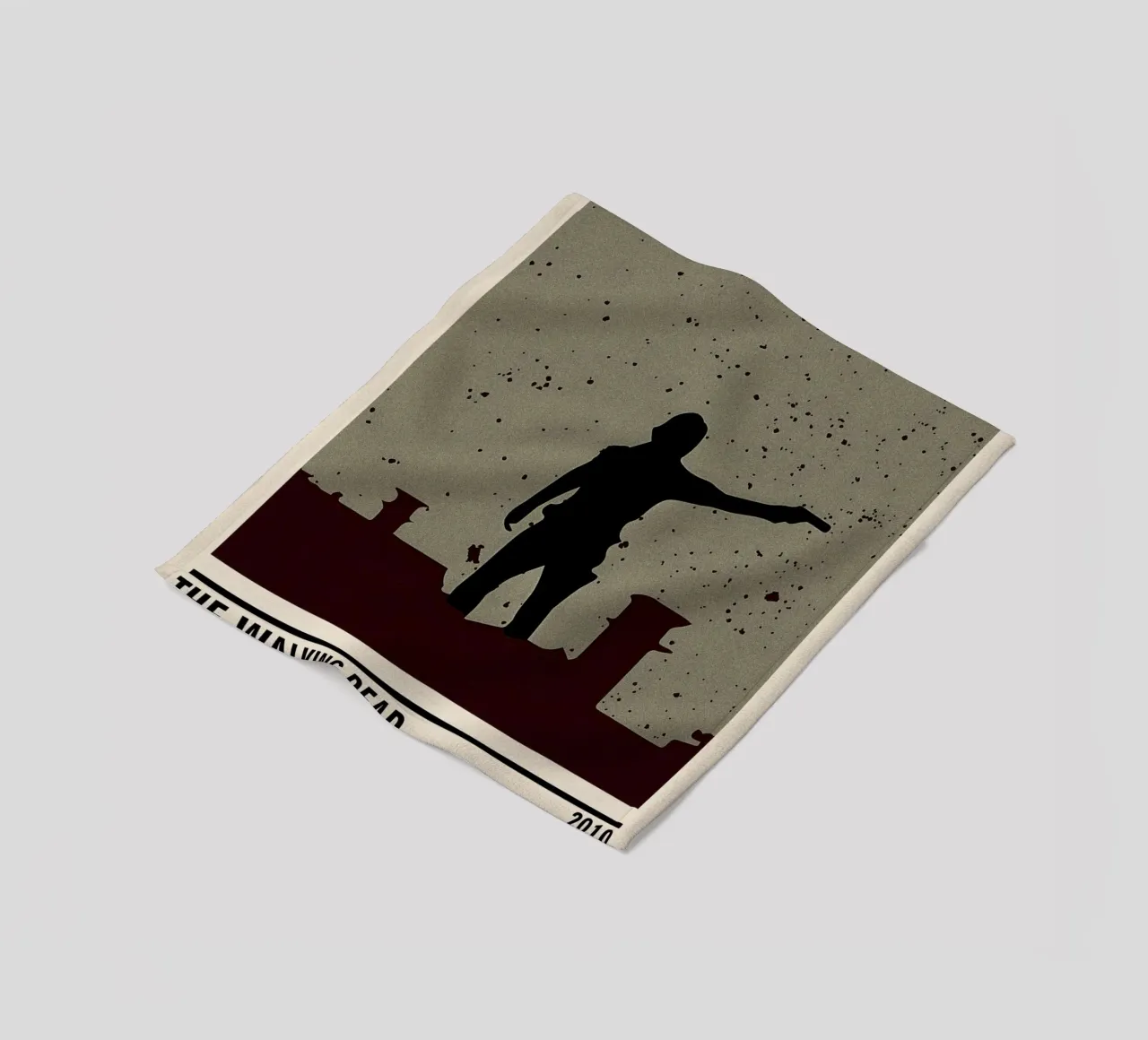 The Walking Dead coperta in pile da TheArtstudio