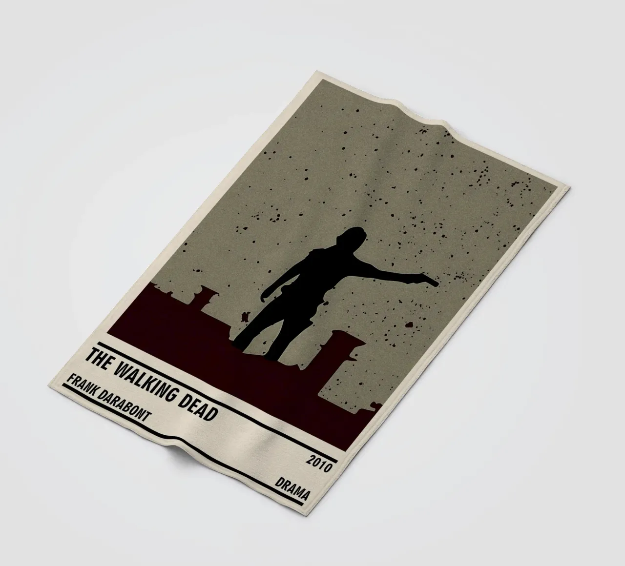 The Walking Dead coperta in pile da TheArtstudio