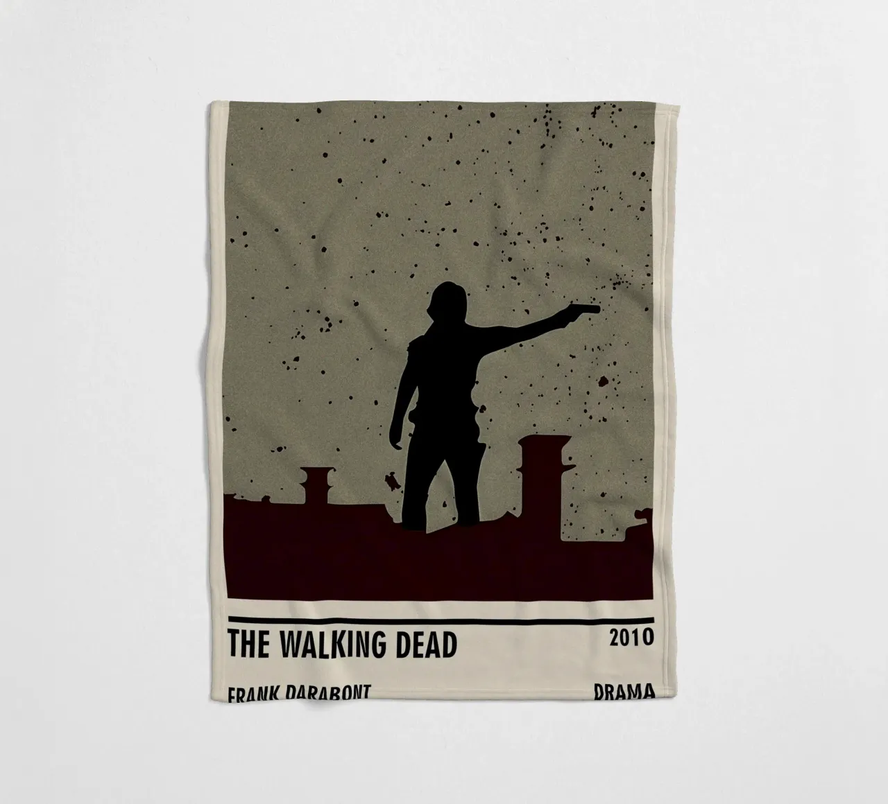The Walking Dead coperta in pile da TheArtstudio