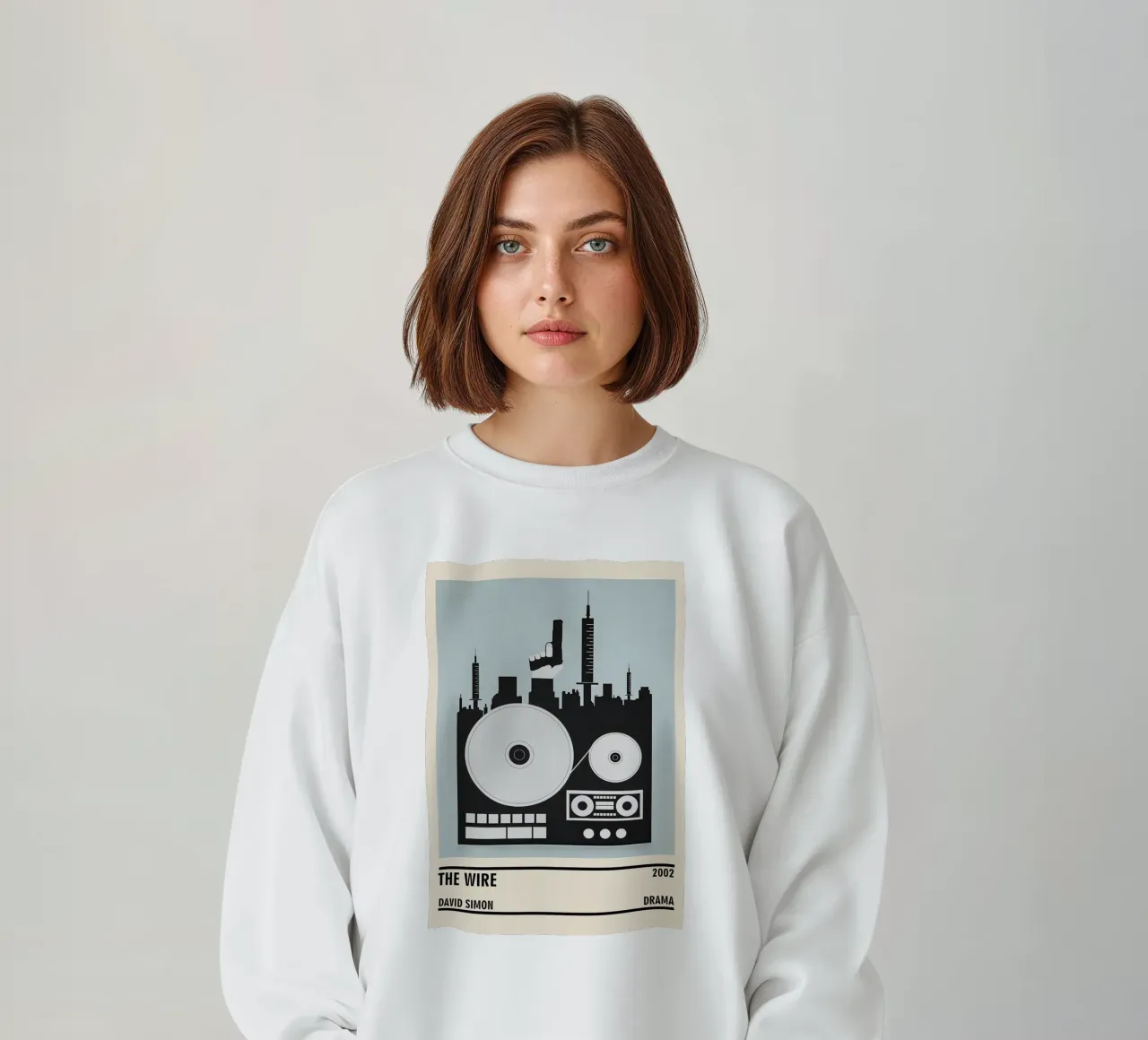 The Wire felpa da TheArtstudio