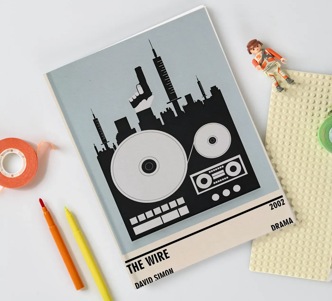 The Wire notebook by TheArtstudio