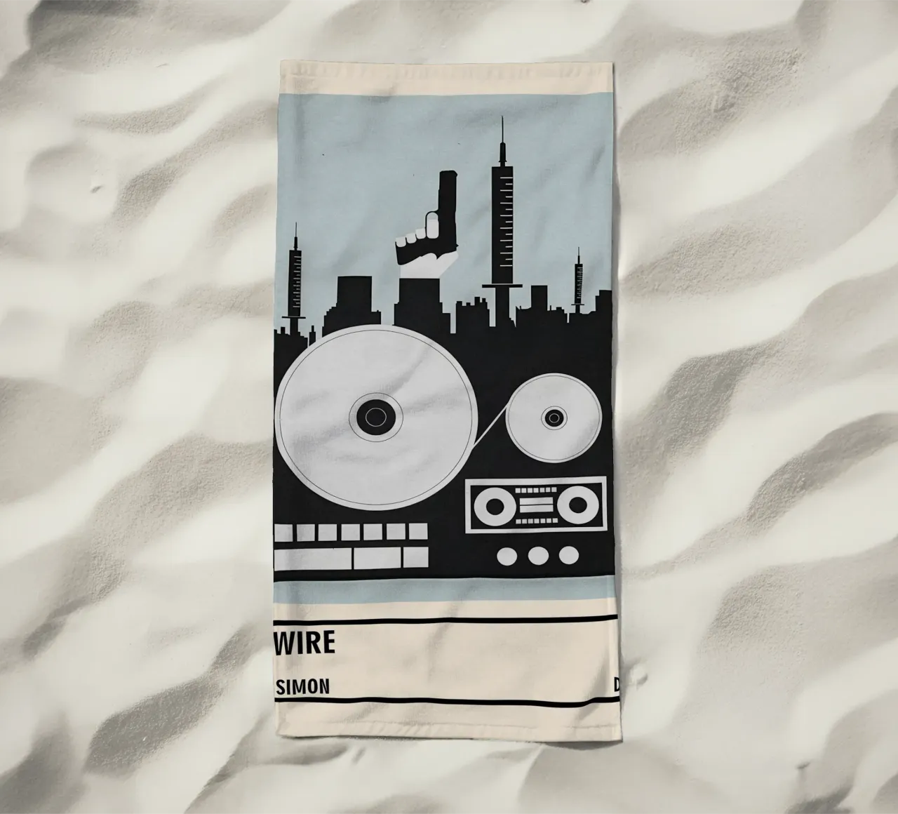 The Wire telo mare da TheArtstudio