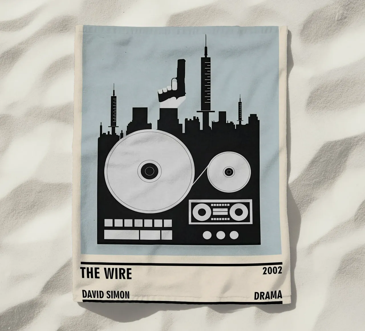 The Wire telo mare da TheArtstudio