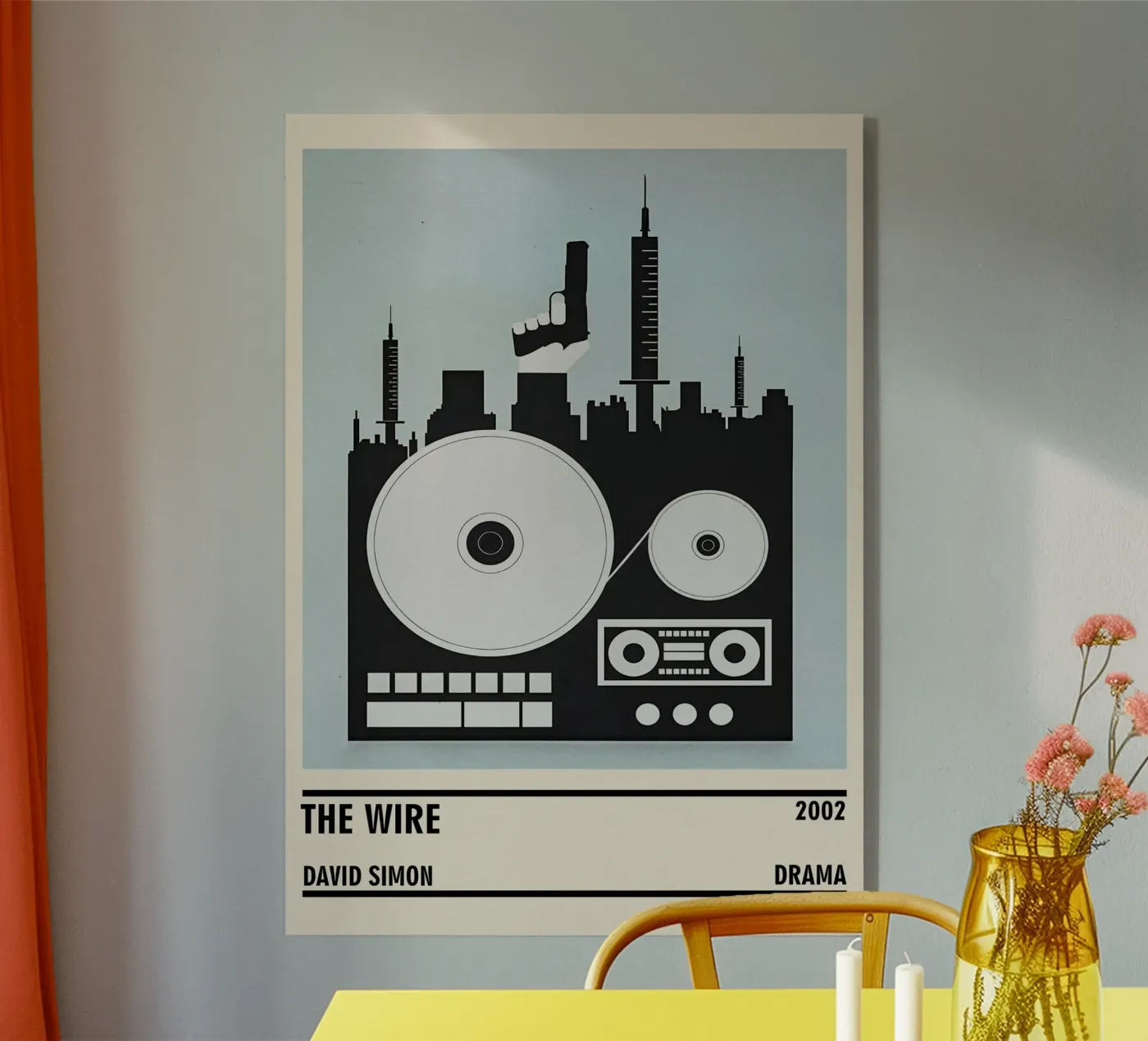 The Wire plexiglass da TheArtstudio