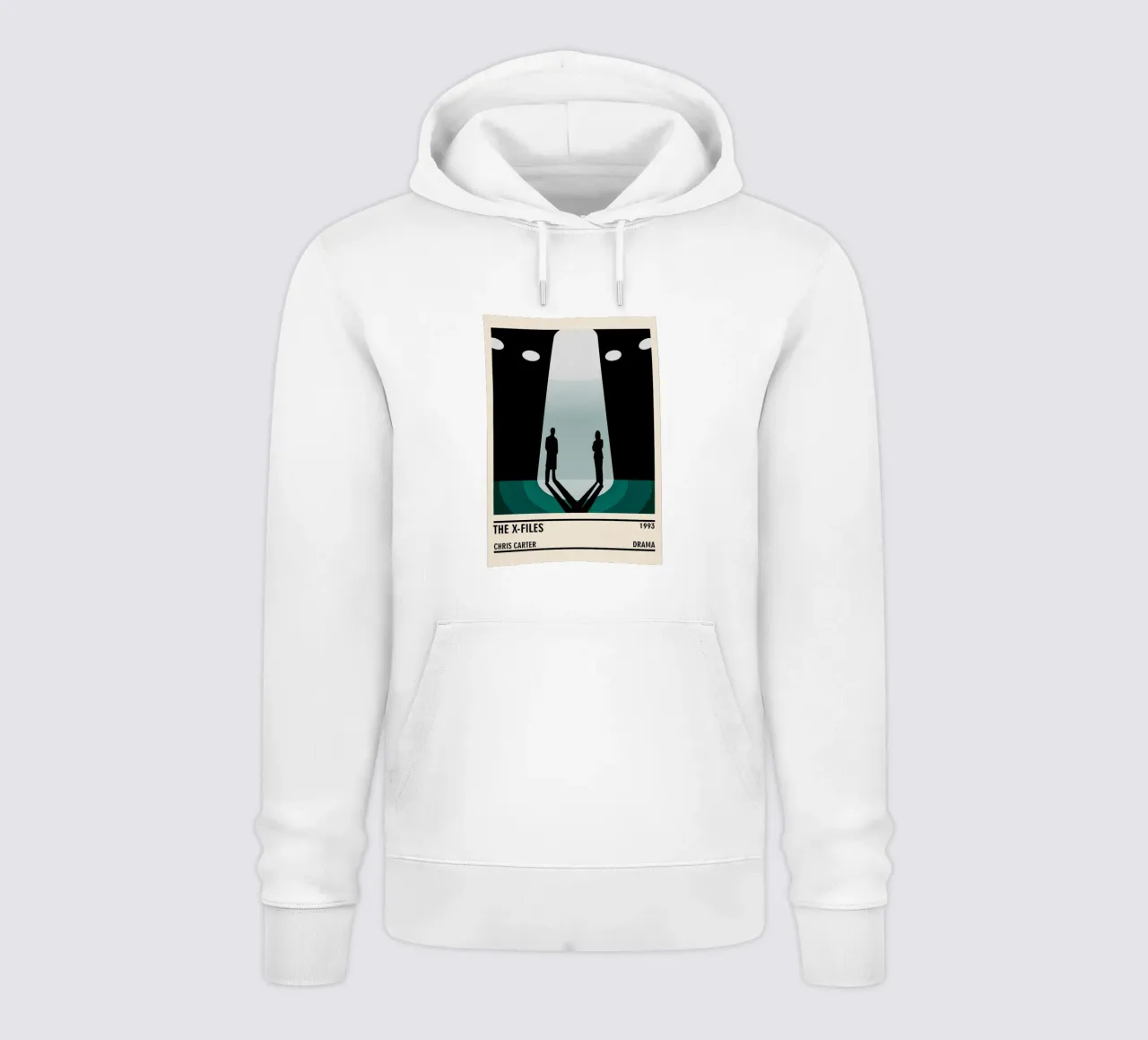 The X-Files felpa con cappuccio da TheArtstudio