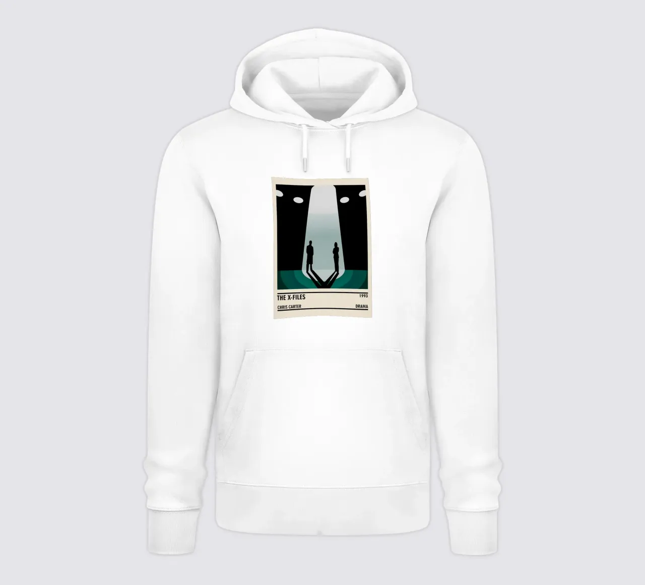 The X-Files felpa con cappuccio da TheArtstudio