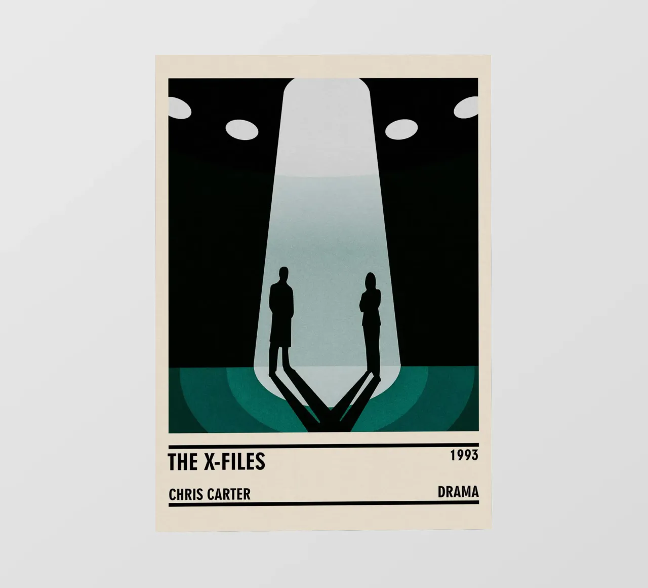 The X-Files pellicola backlit da TheArtstudio