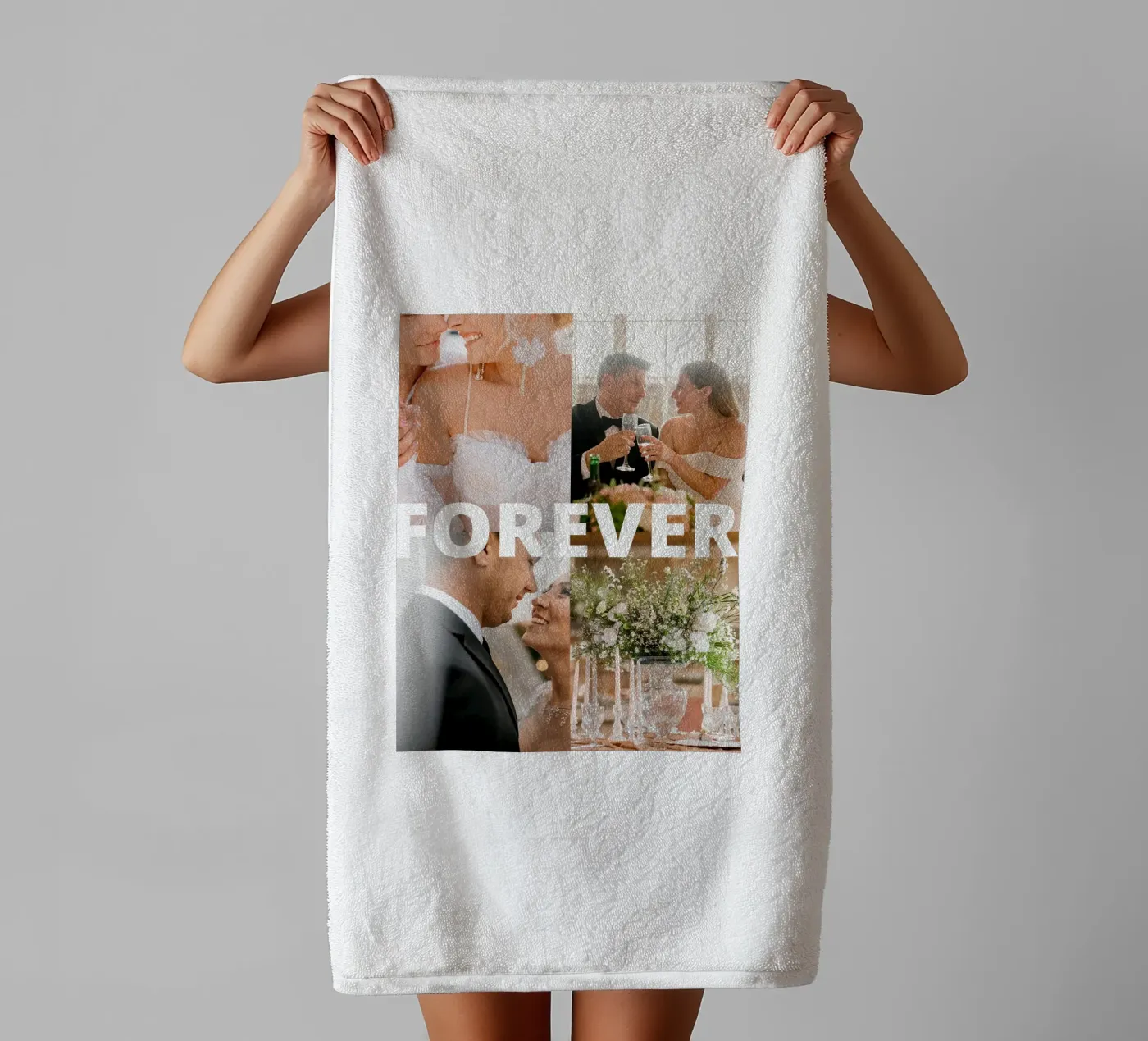 Forever badhanddoek van we line studio - design