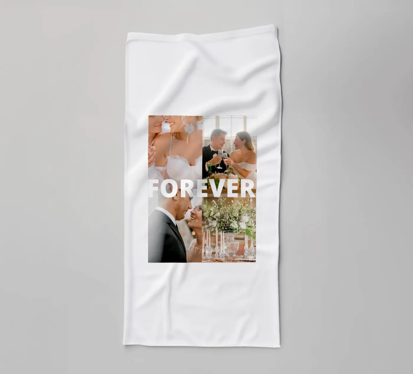Forever badhanddoek van we line studio - design