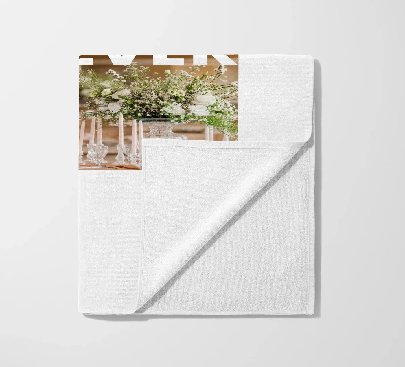 Forever beach towel by we line studio - design