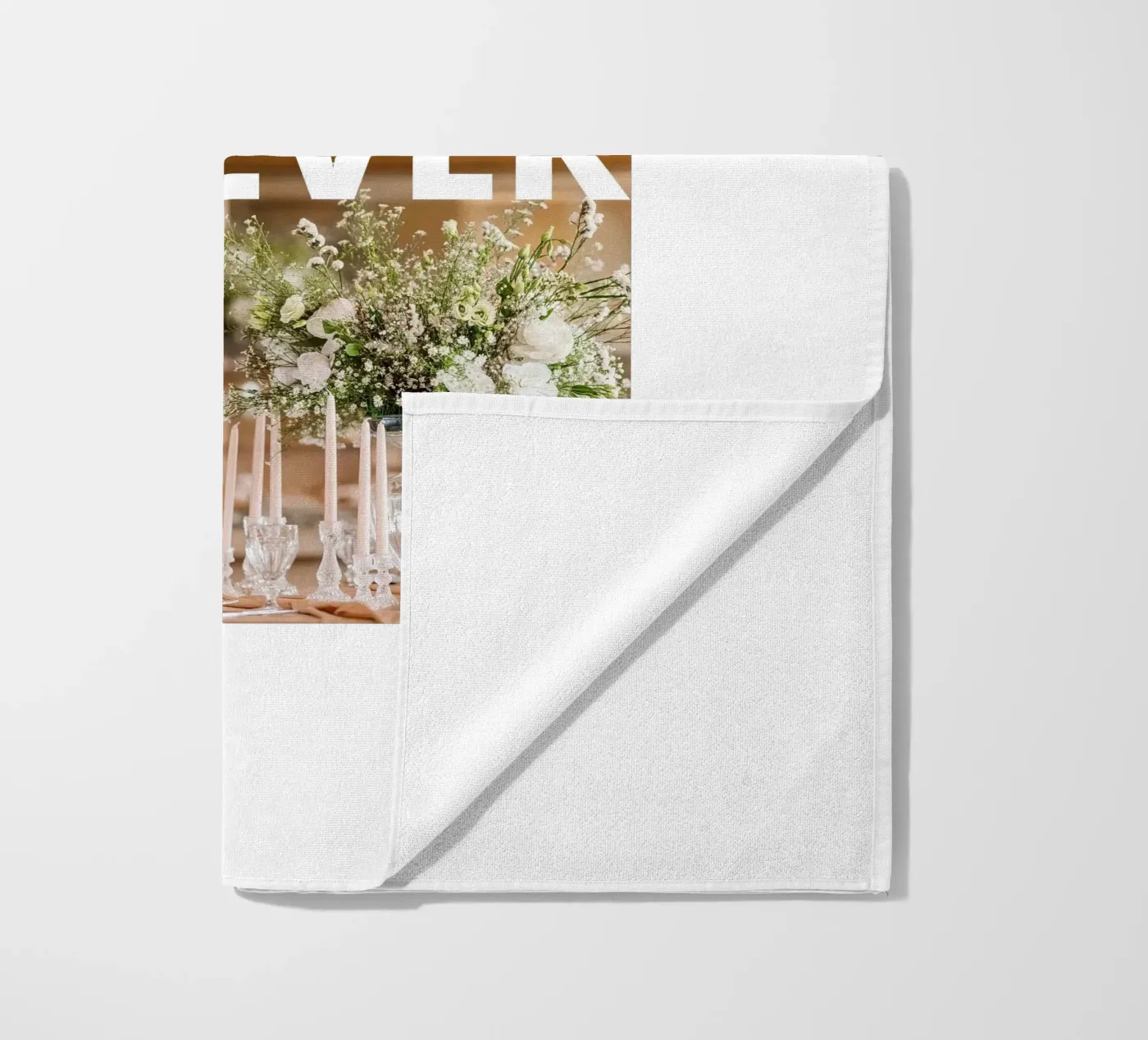 Forever beach towel by we line studio - design