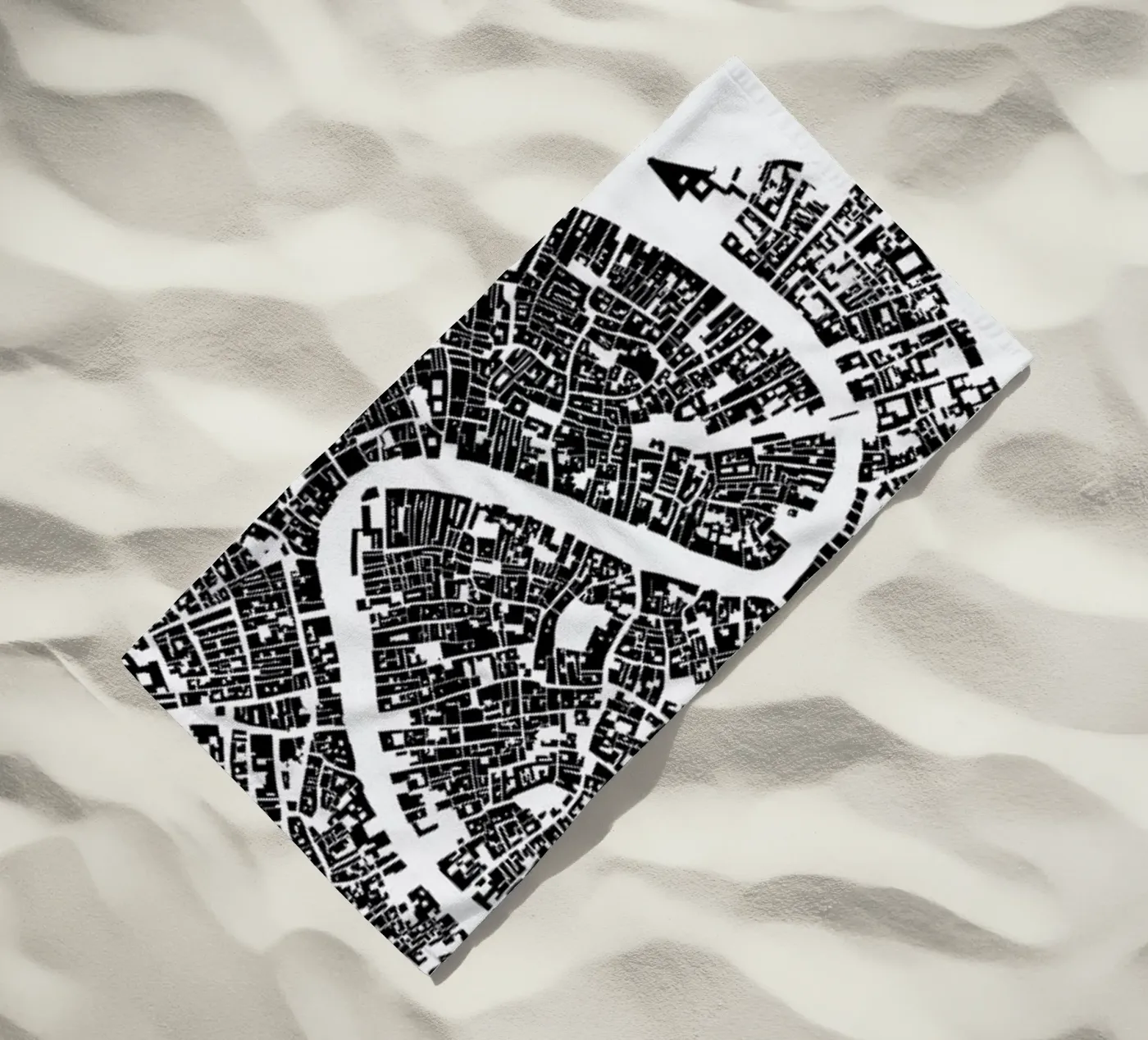 Venice White telo mare da Urban Maps