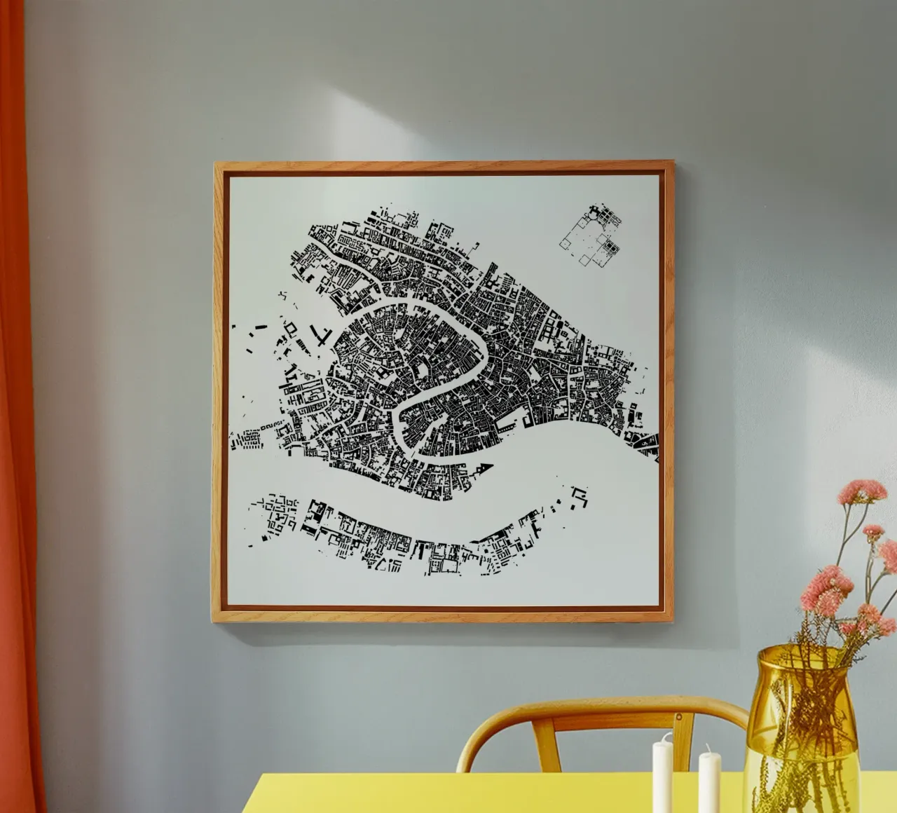 Venice White plexiglass da Urban Maps