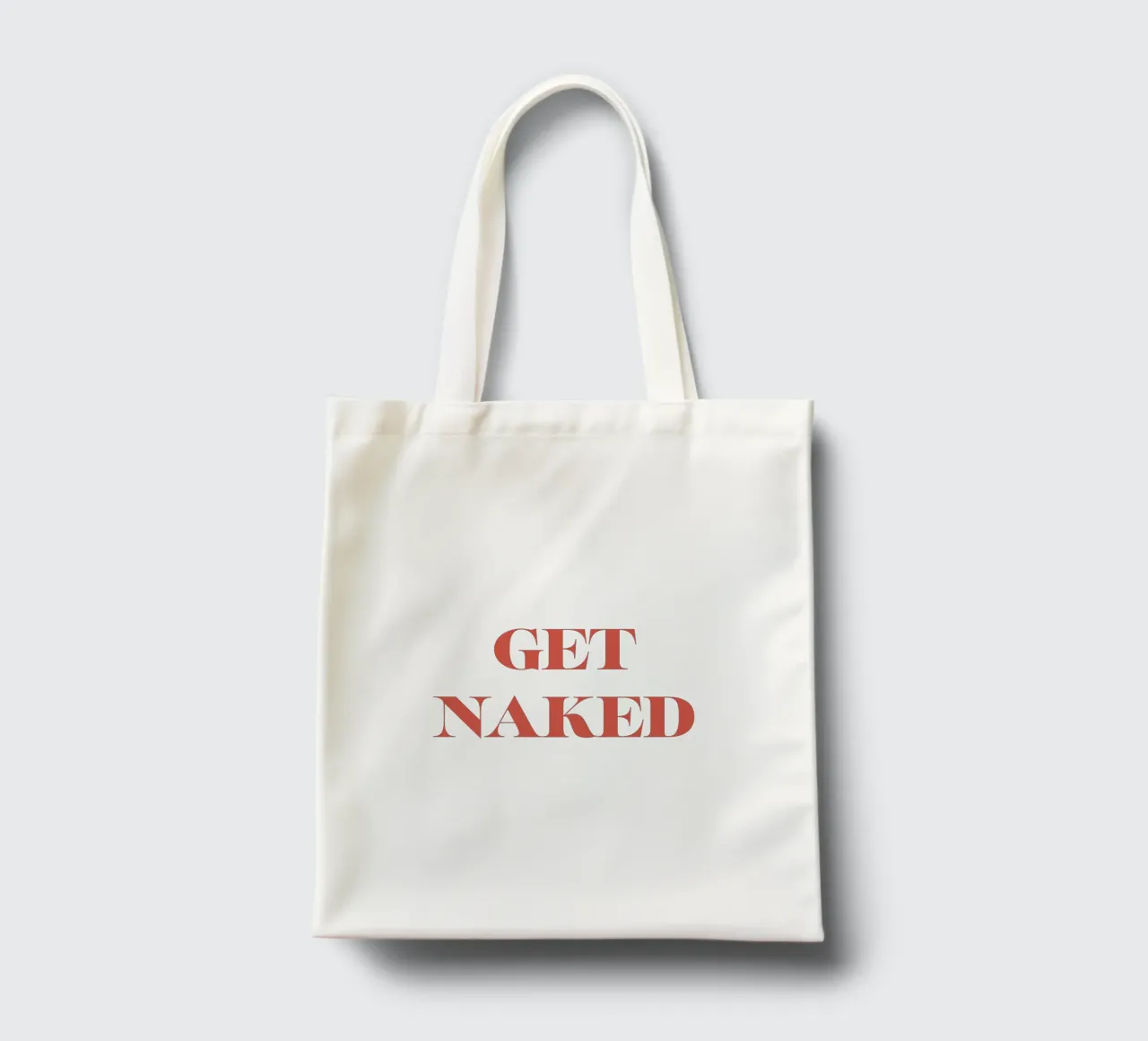 Get naked Jutebeutel von we line studio - art