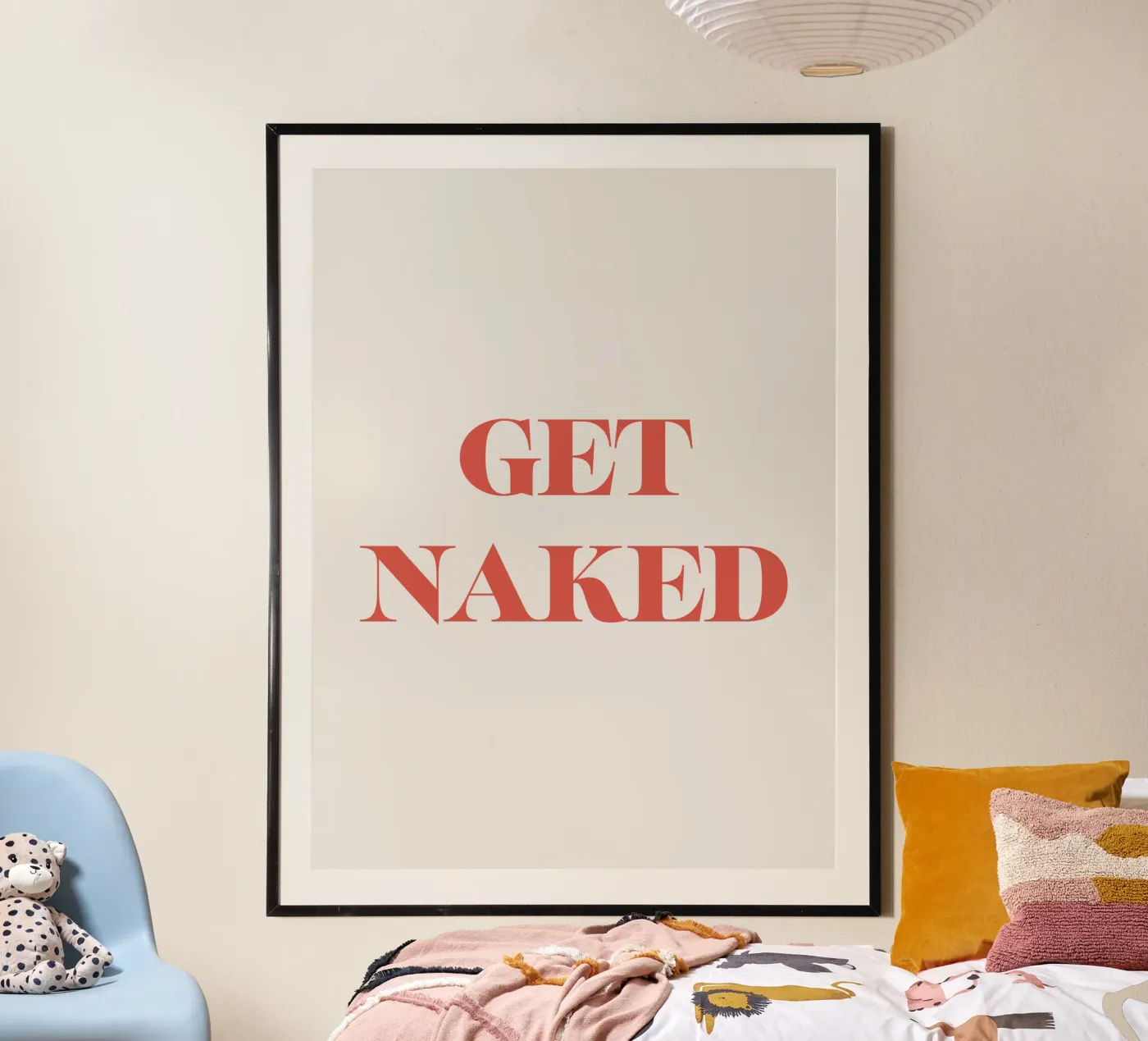 Get naked poster da we line studio - art