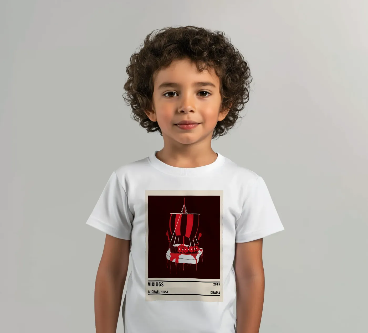 Vikings kinder t-shirt van TheArtstudio