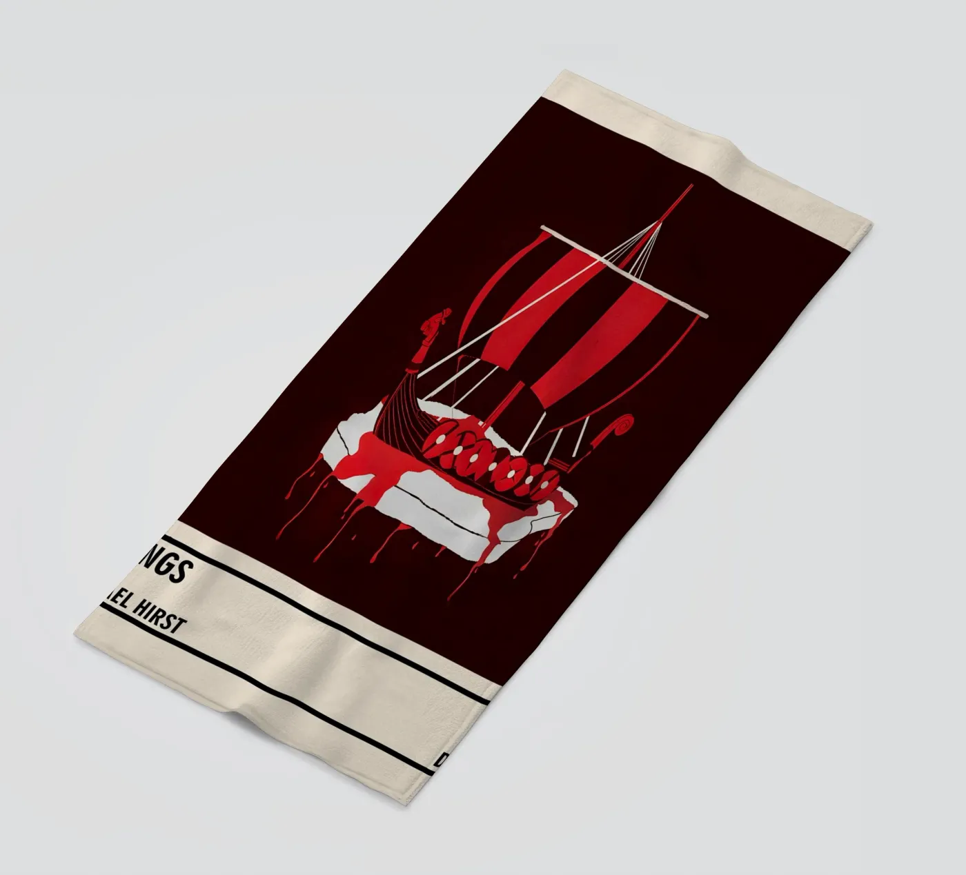 Vikings strandhanddoek van TheArtstudio