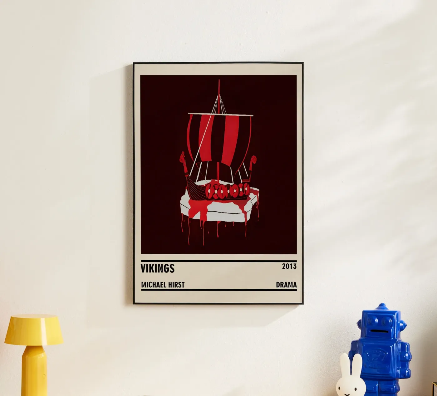 Vikings alluminio dibond da TheArtstudio