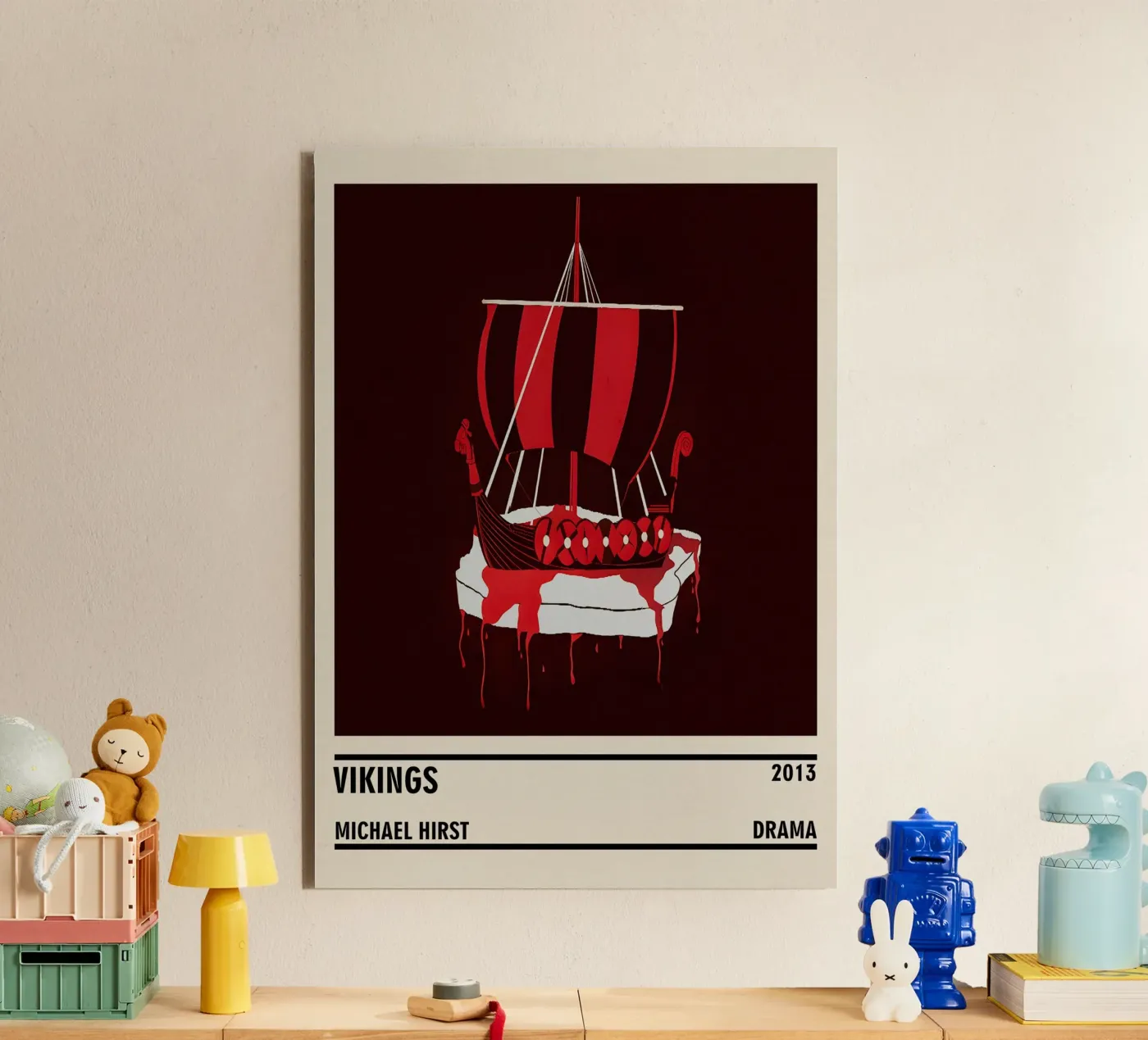 Vikings alluminio dibond da TheArtstudio