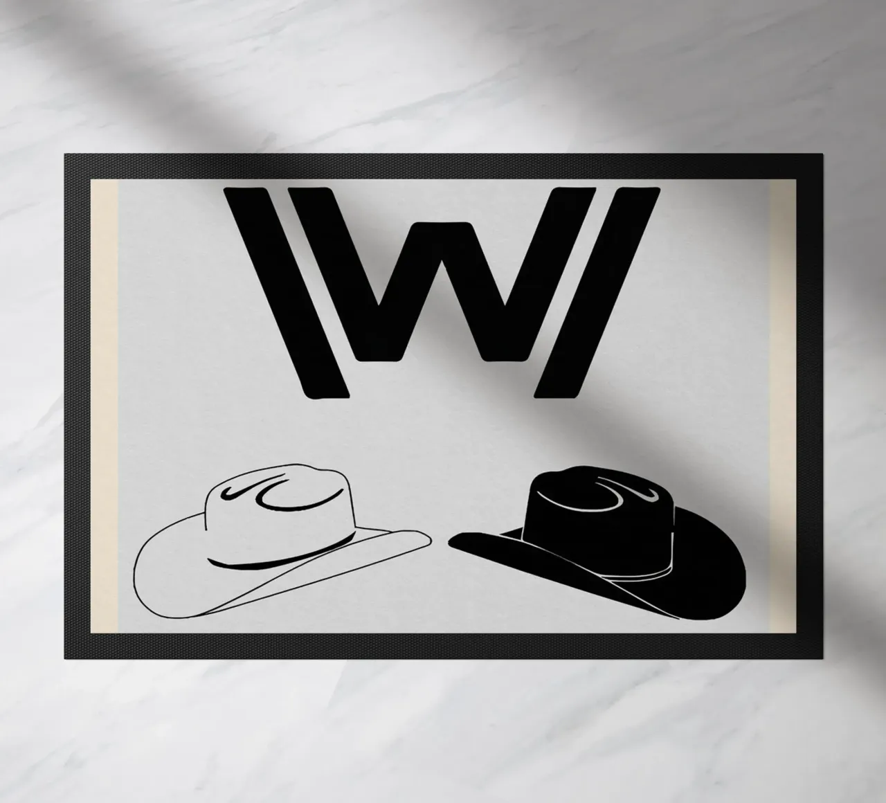 Westworld doormat by TheArtstudio