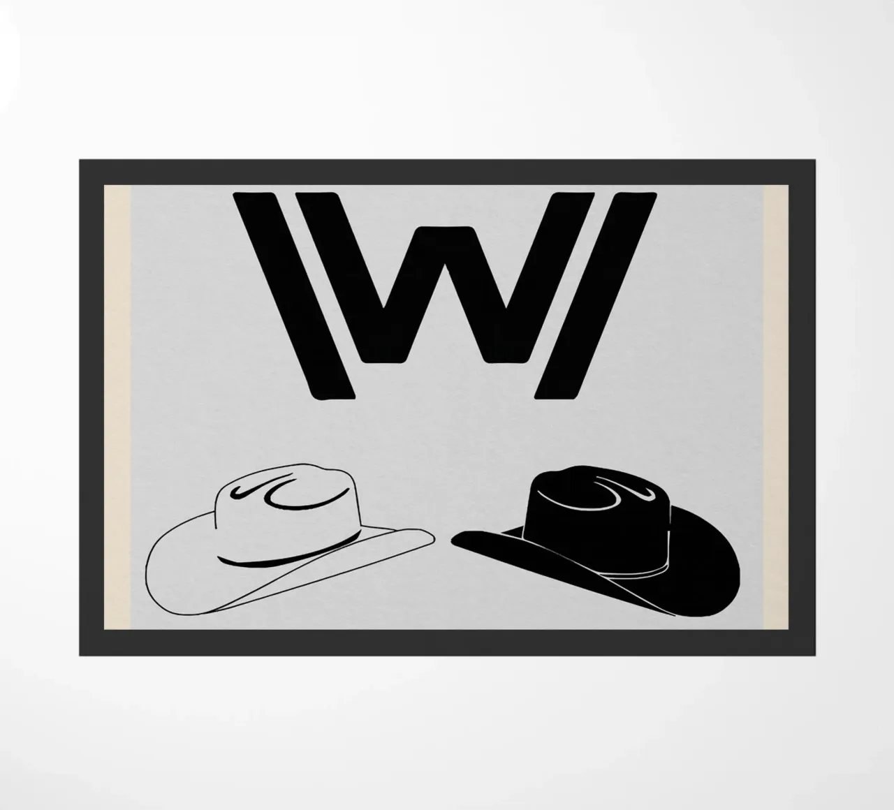 Westworld doormat by TheArtstudio