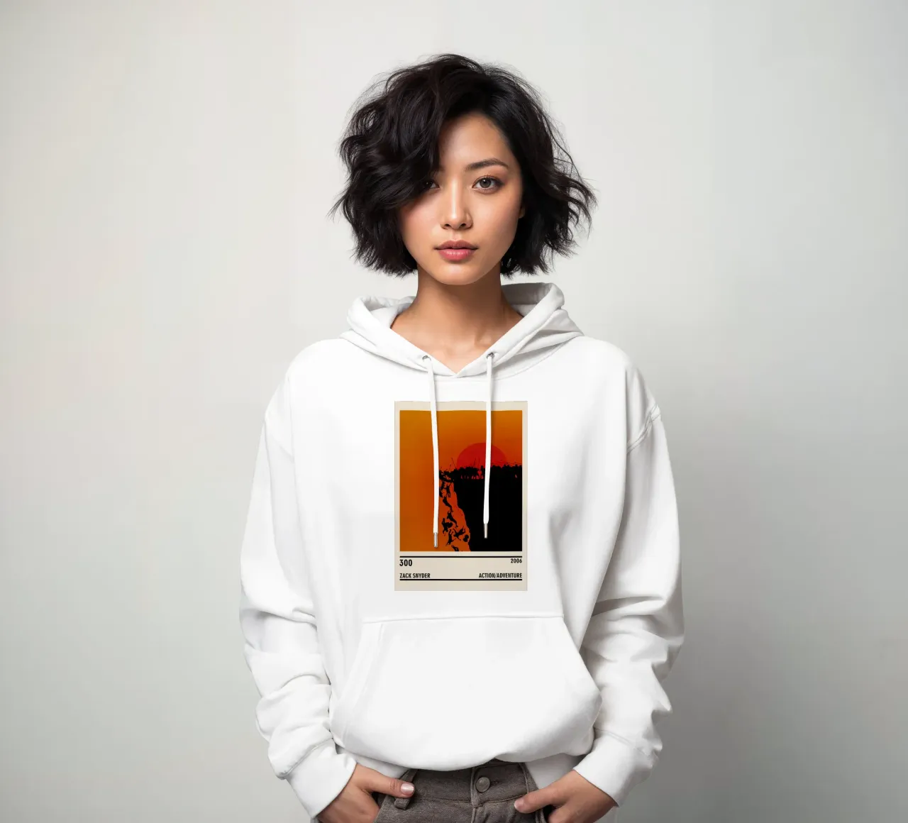 300 felpa con cappuccio da TheArtstudio