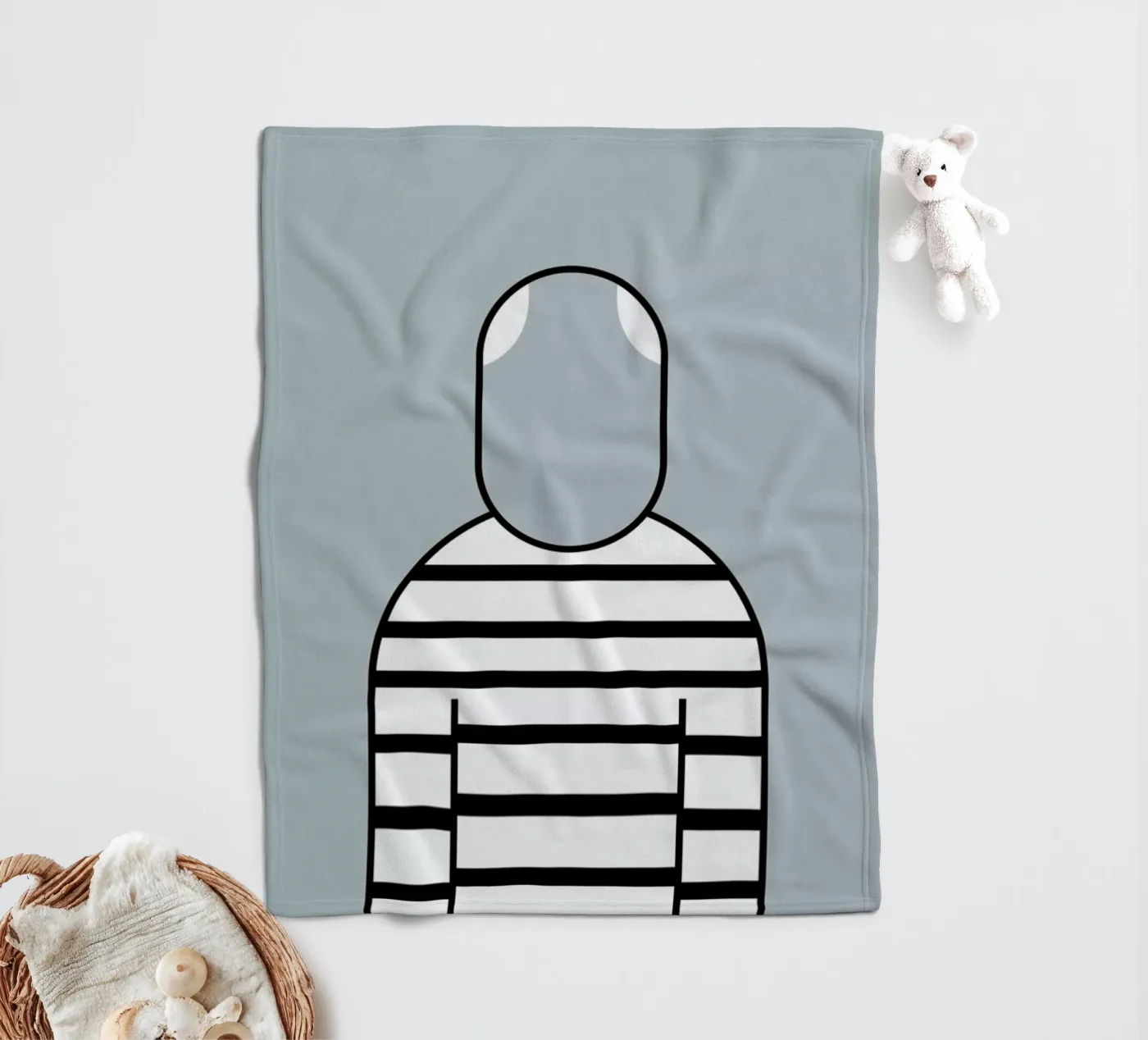 Pablo coperta in pile da Ale Giorgini