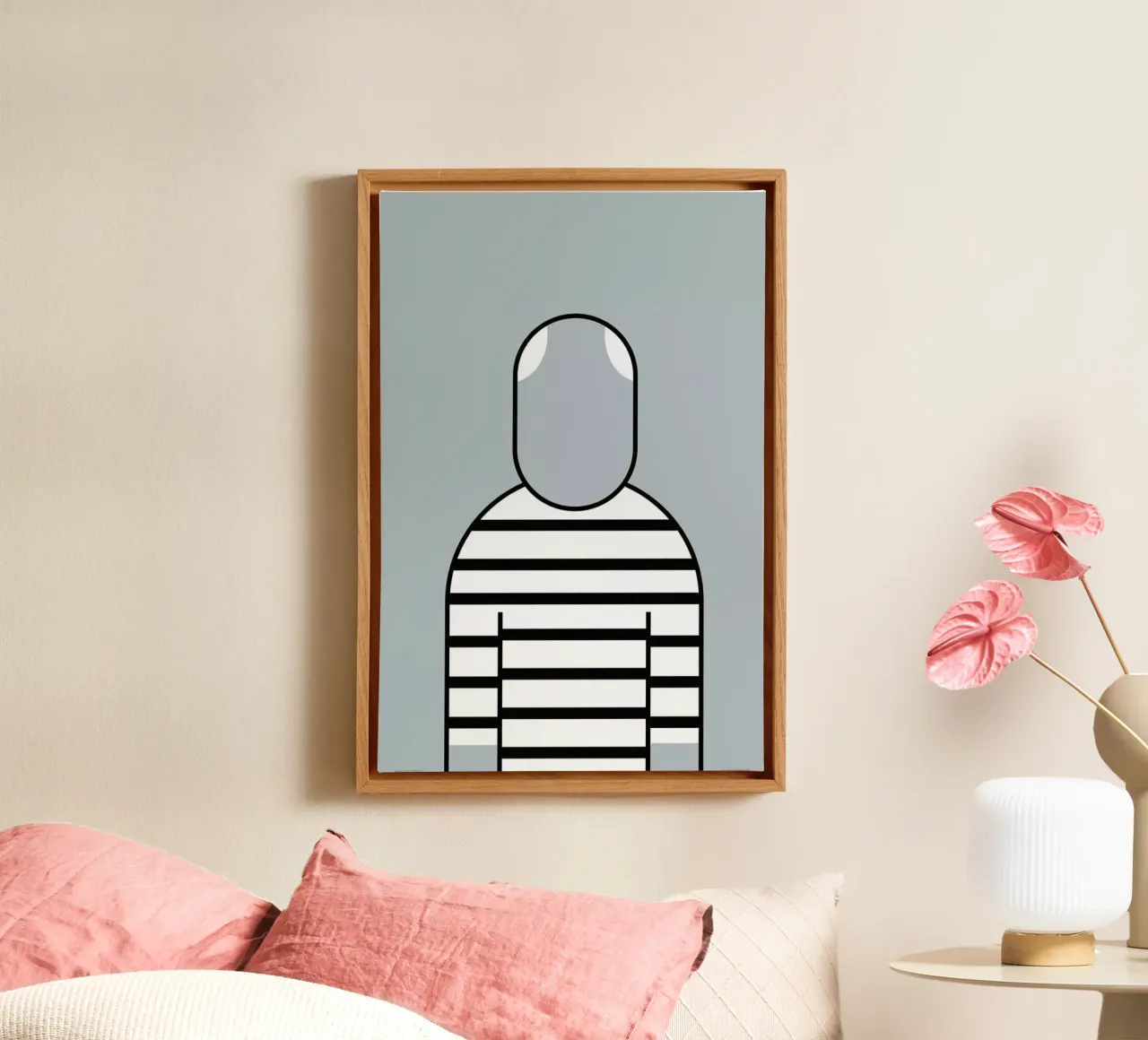 Pablo canvas by Ale Giorgini