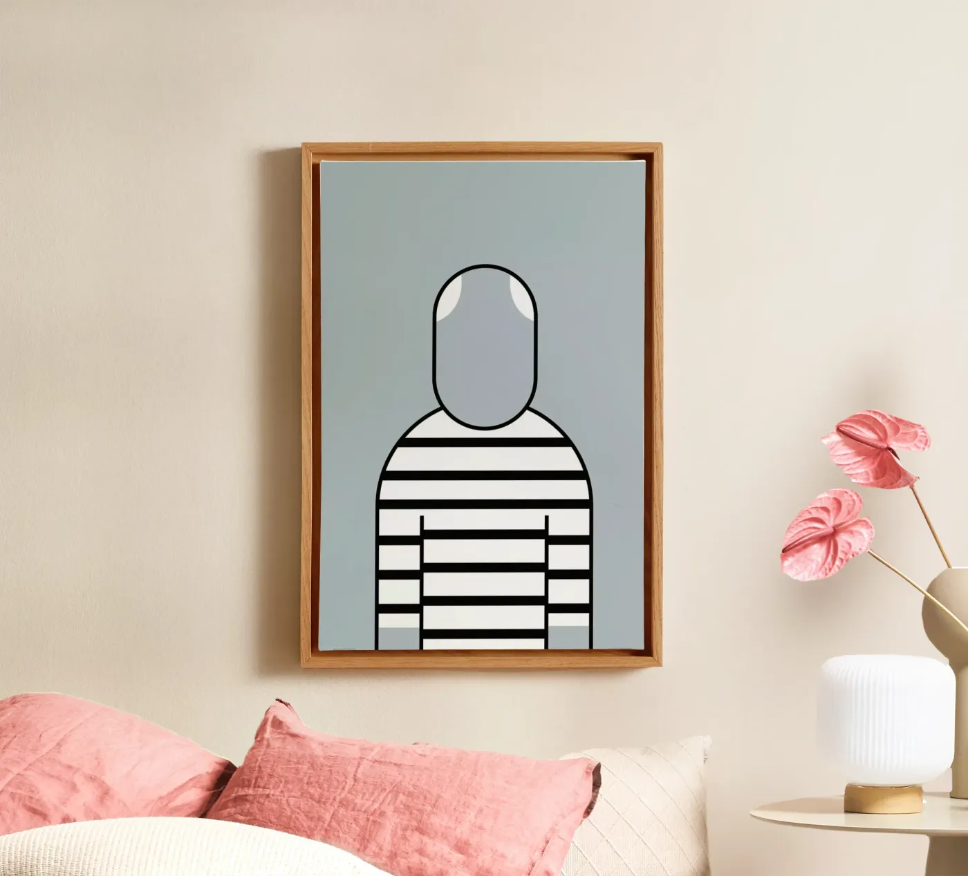 Pablo canvas by Ale Giorgini