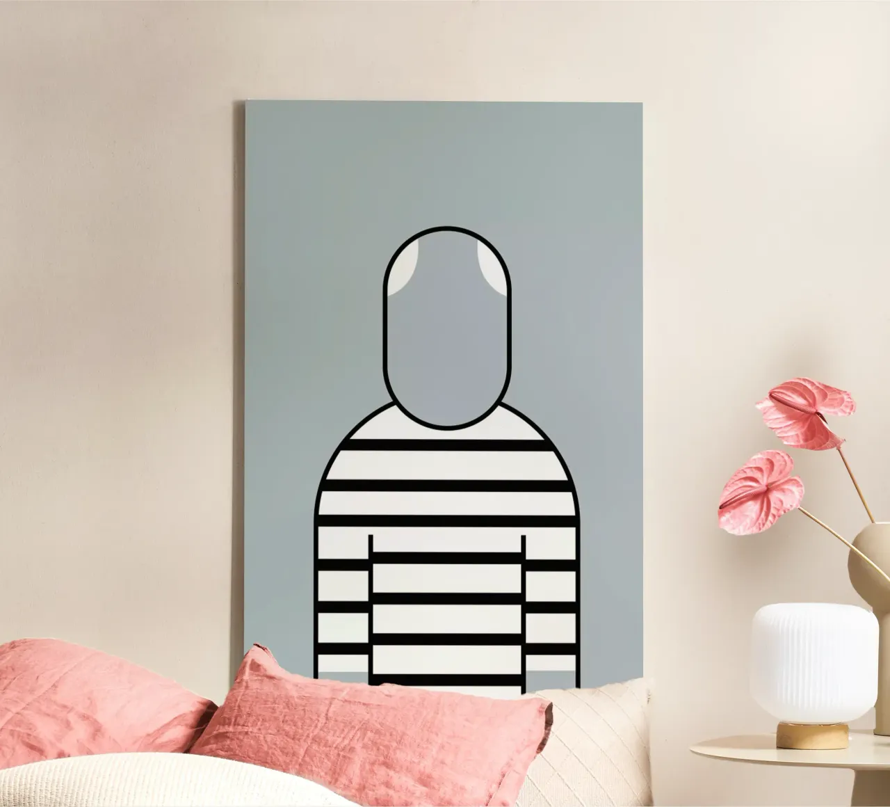 Pablo canvas by Ale Giorgini