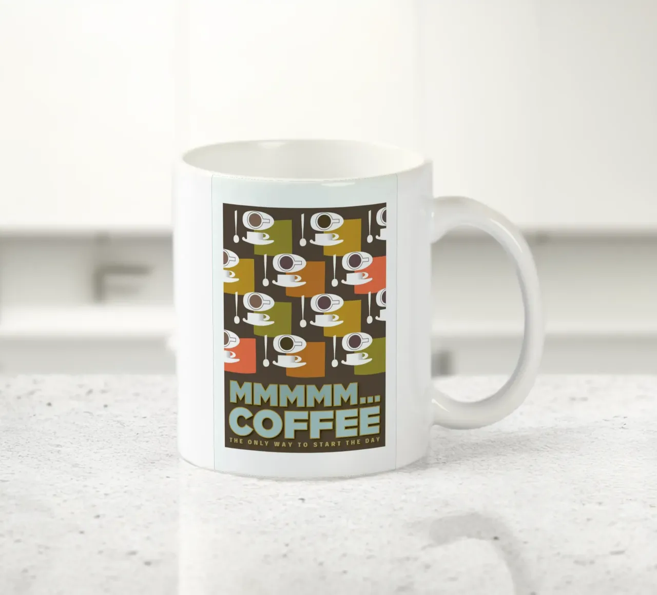 MMM Coffee tazza in ceramica da Visual Philosophy