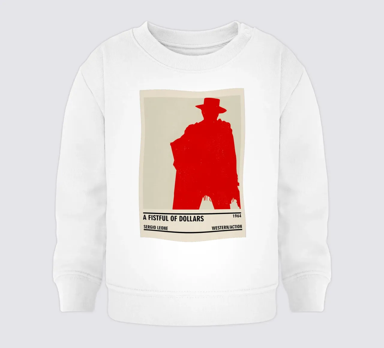 A Fistful of Dollars felpa neonato da TheArtstudio