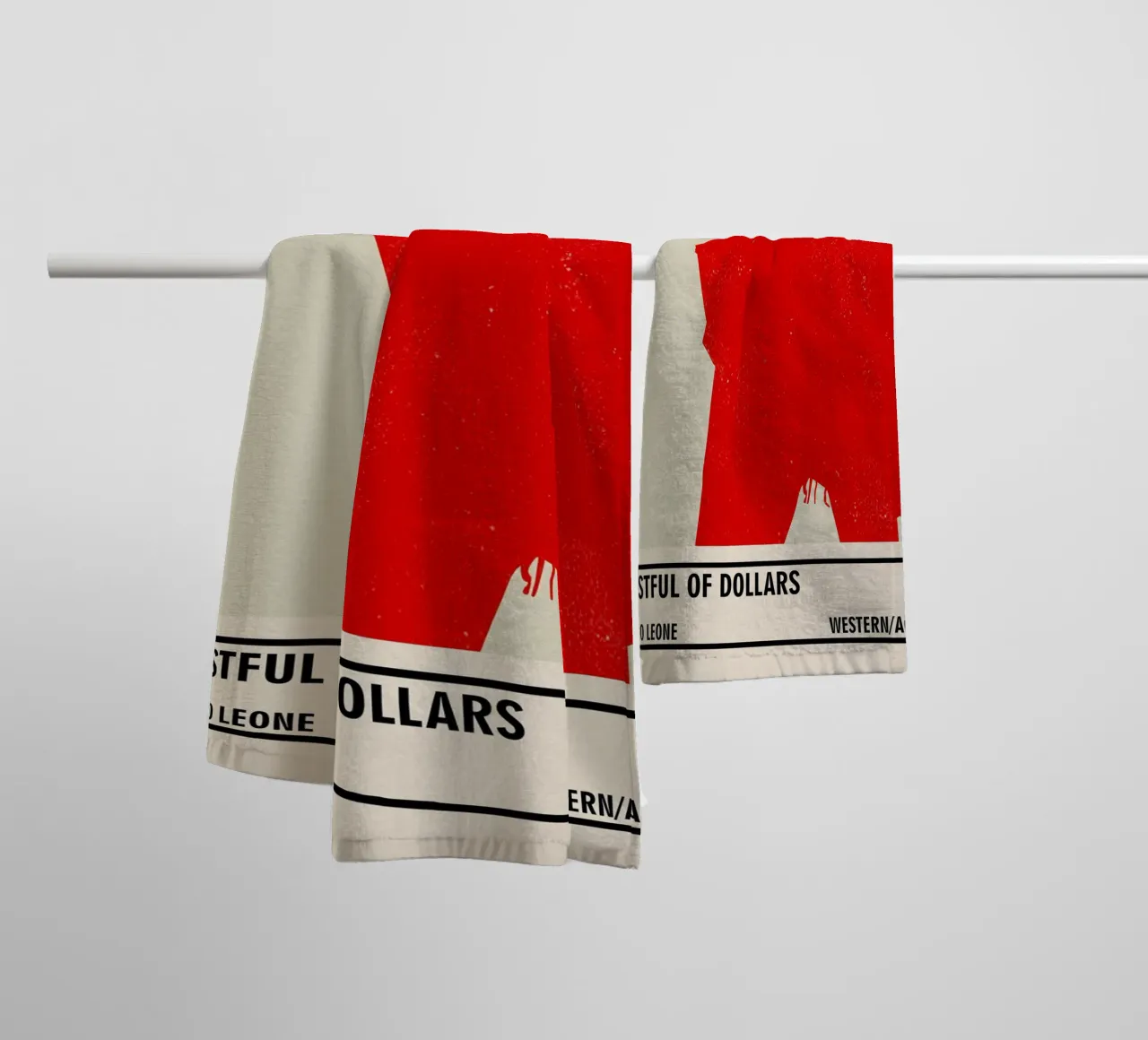 A Fistful of Dollars asciugamano da bagno da TheArtstudio