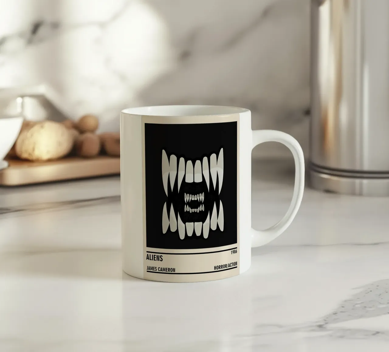 Aliens tazza in ceramica da TheArtstudio