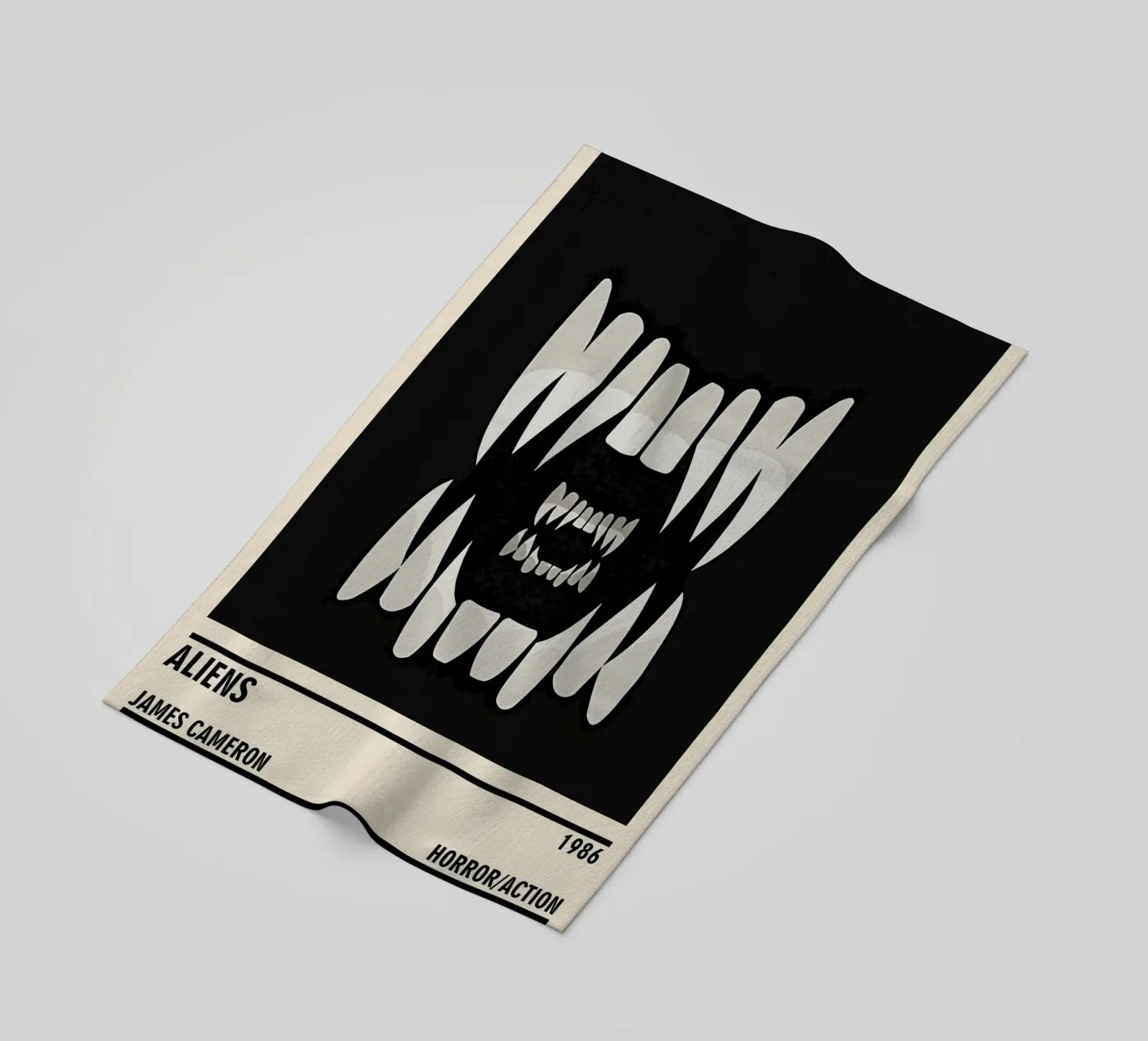 Aliens strandhanddoek van TheArtstudio