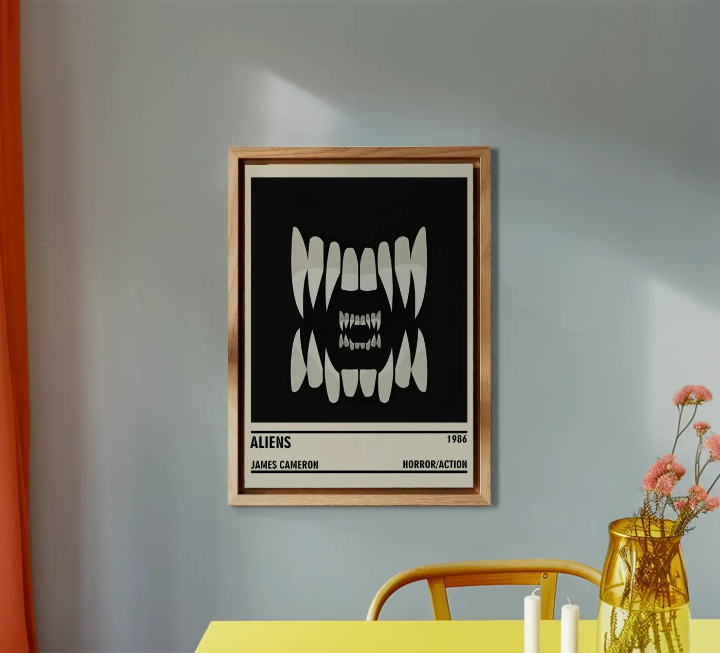 Aliens alluminio dibond da TheArtstudio