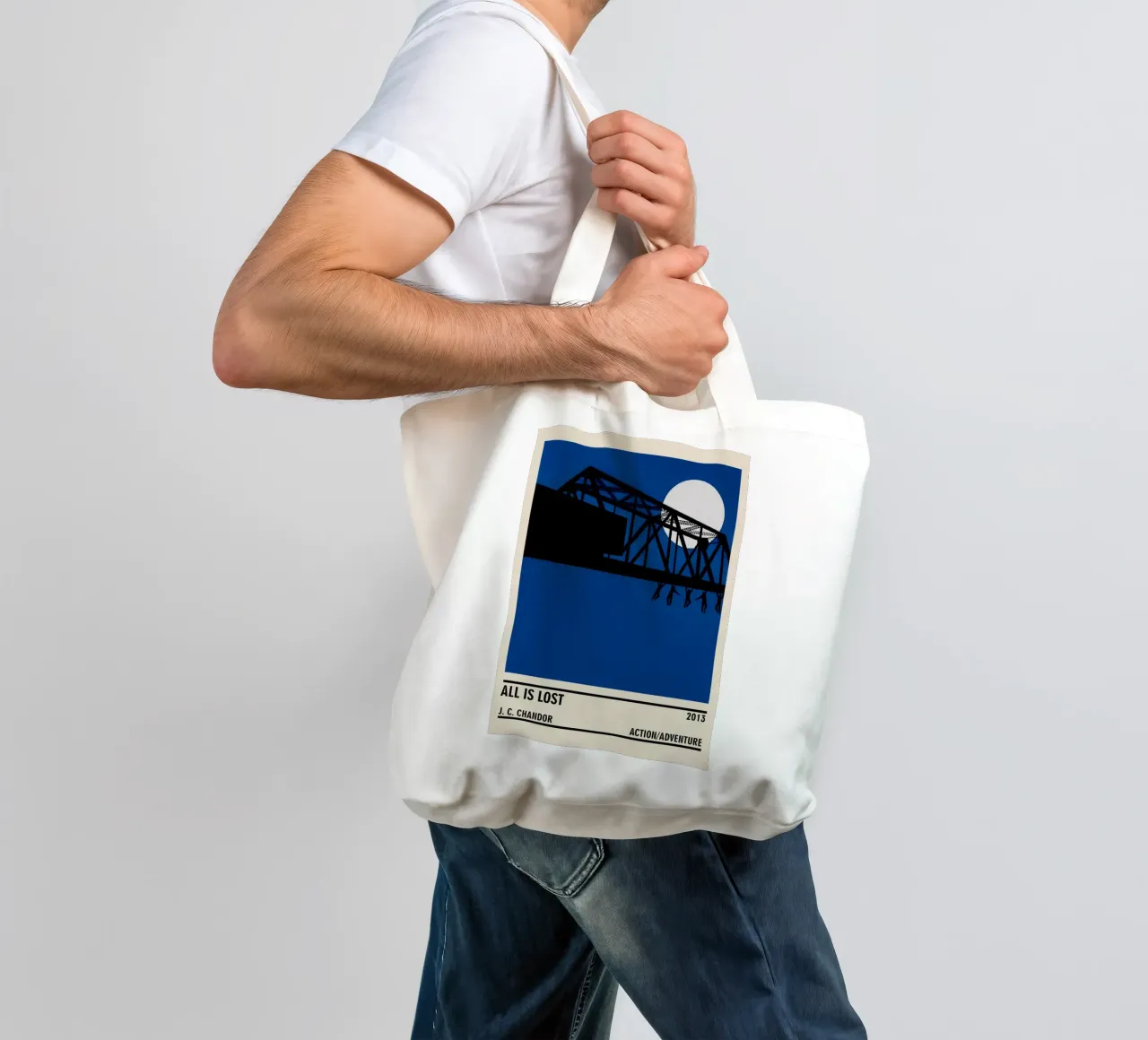 All Is Lost borsa in juta da TheArtstudio