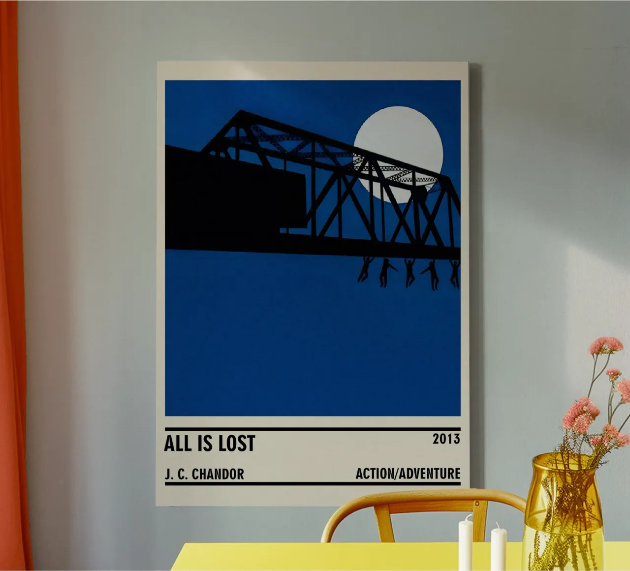 All Is Lost canvas with Floater frame by TheArtstudio