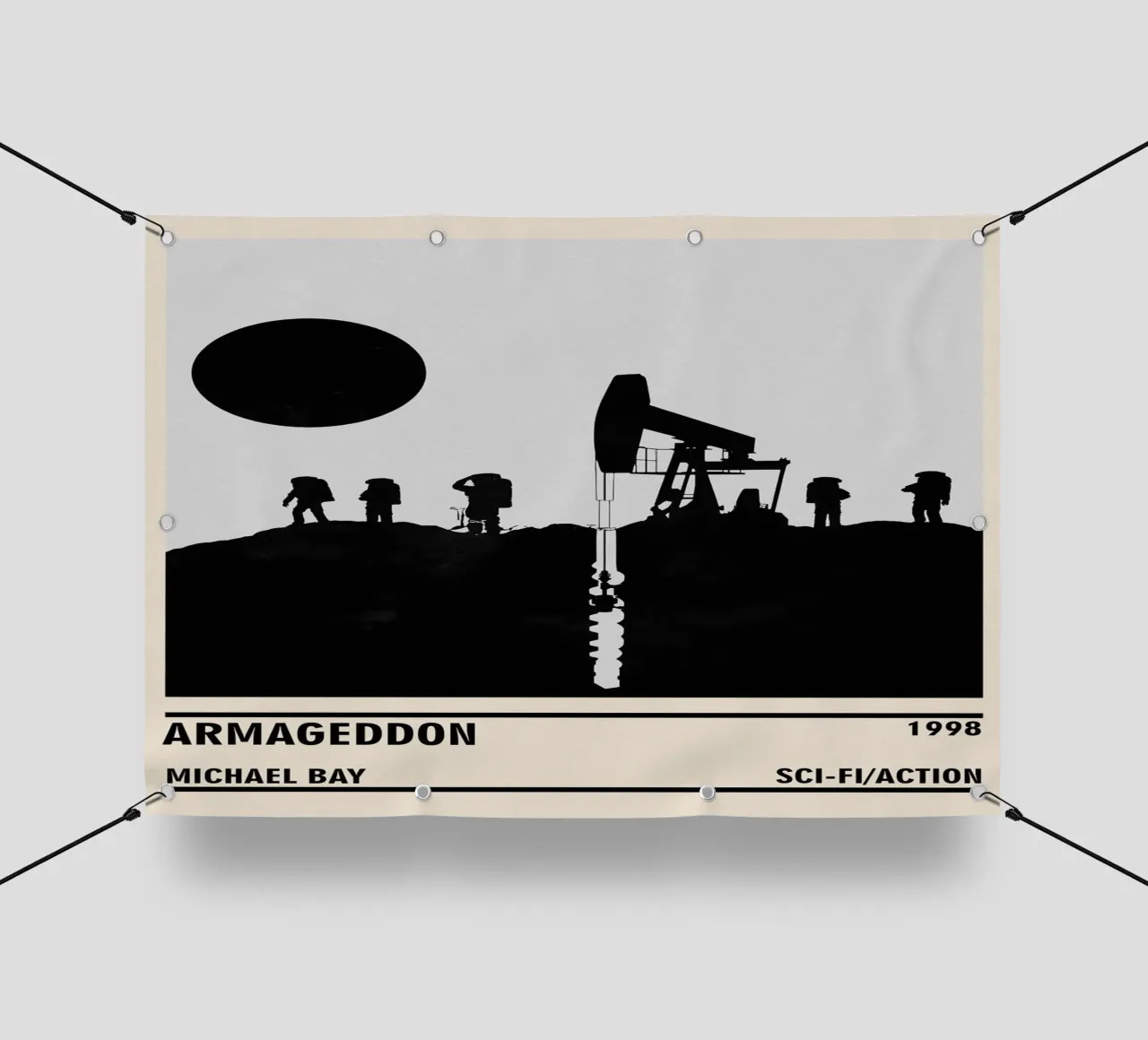 Armageddon telo in pvc da TheArtstudio