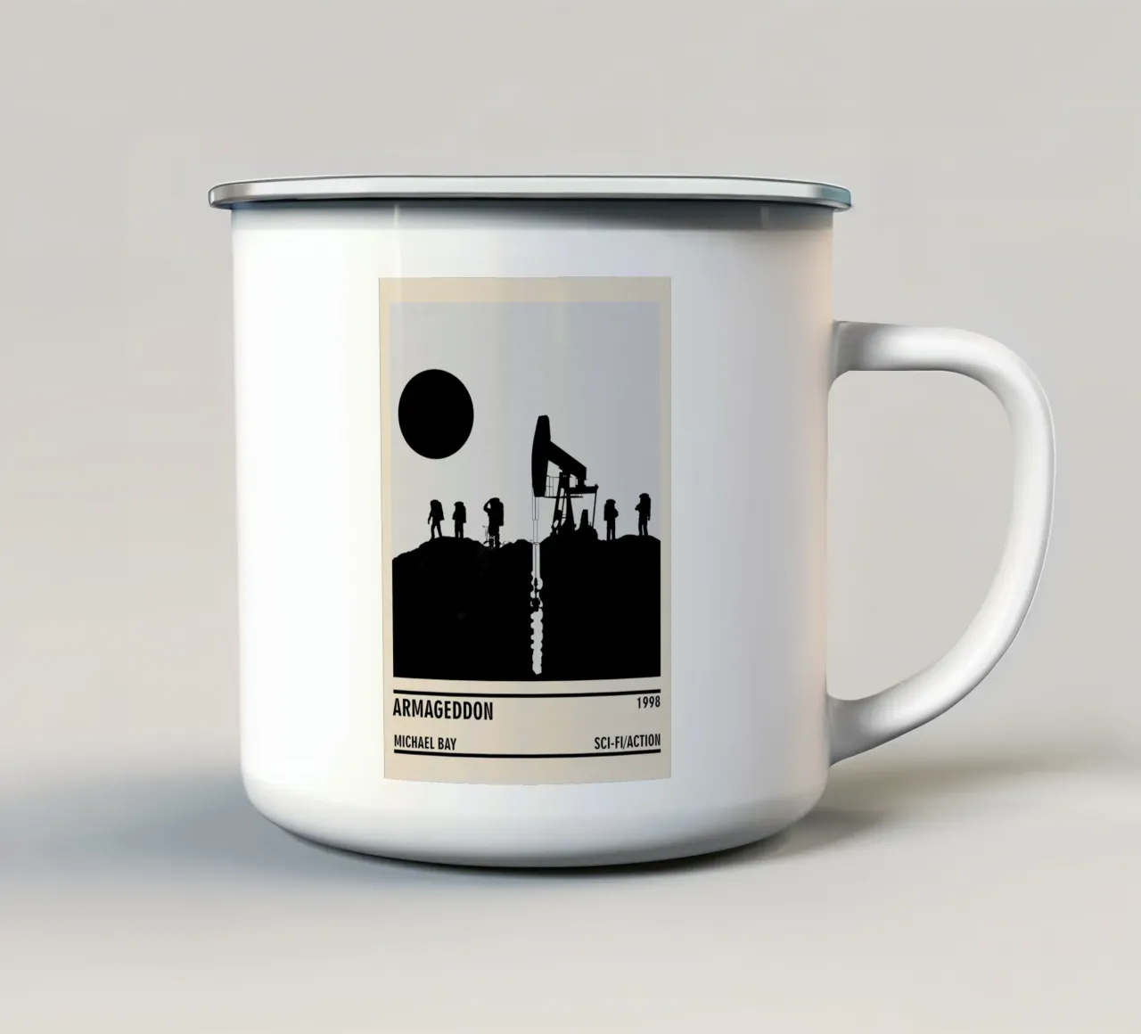 Armageddon tazza in smalto da TheArtstudio