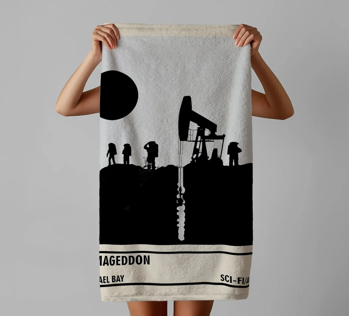 Armageddon badhanddoek van TheArtstudio