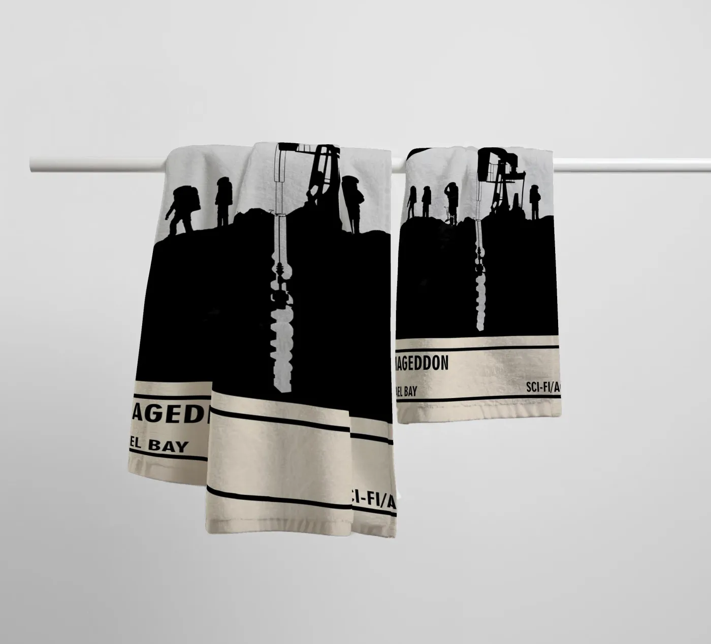 Armageddon badhanddoek van TheArtstudio