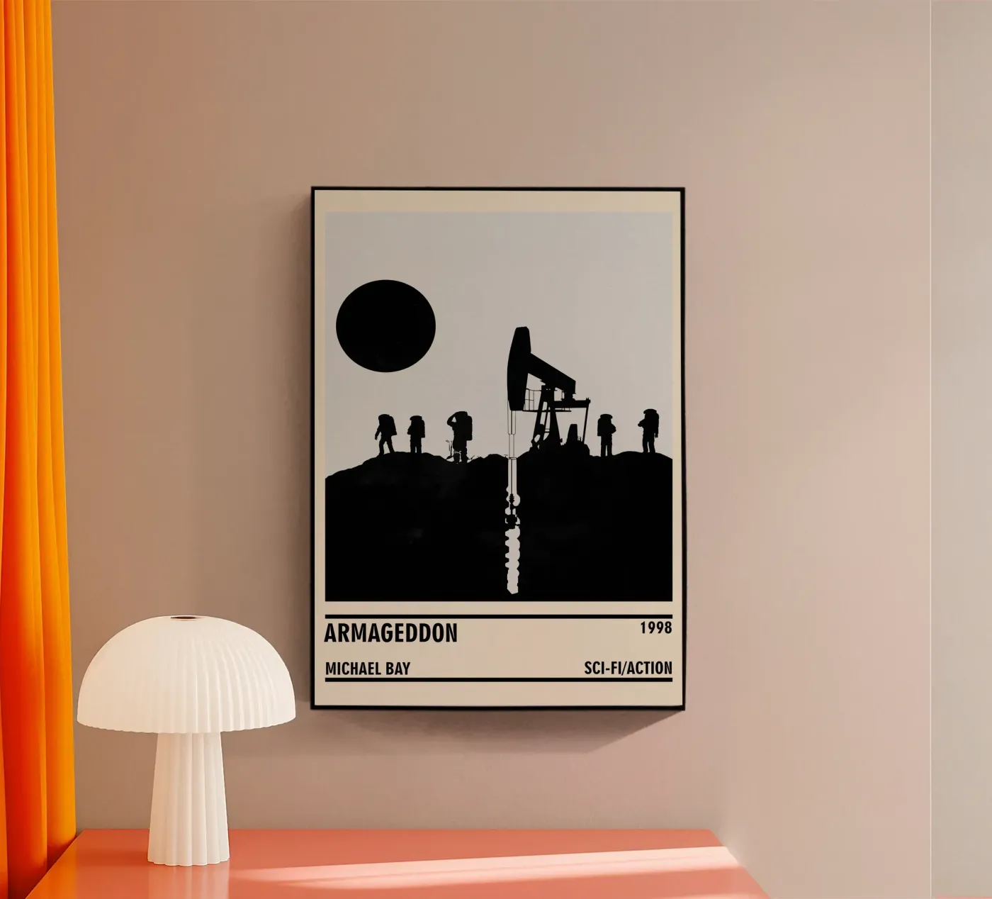 Armageddon acrylic glass by TheArtstudio