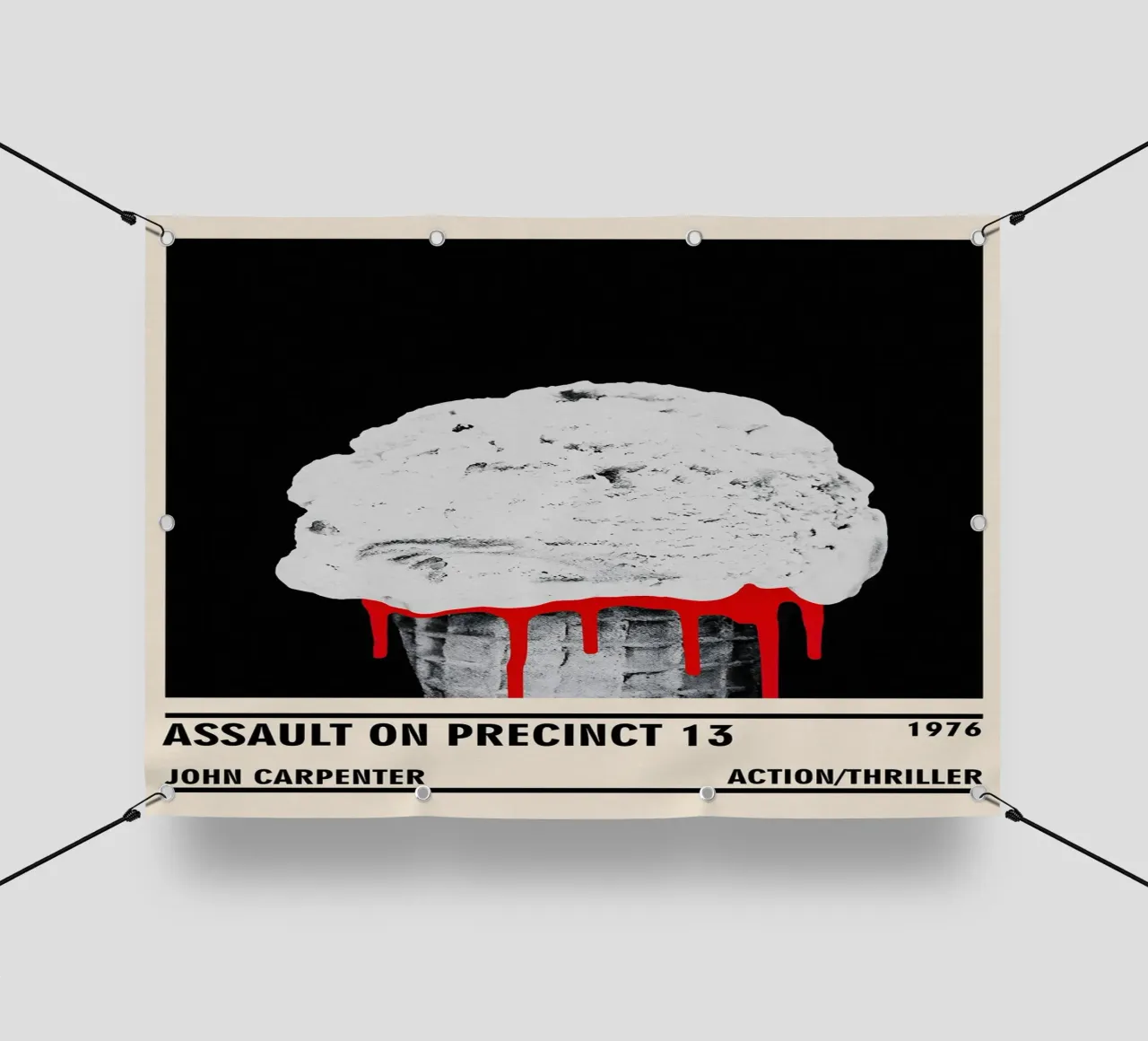 Assault on Precinct 13 telo in pvc da TheArtstudio
